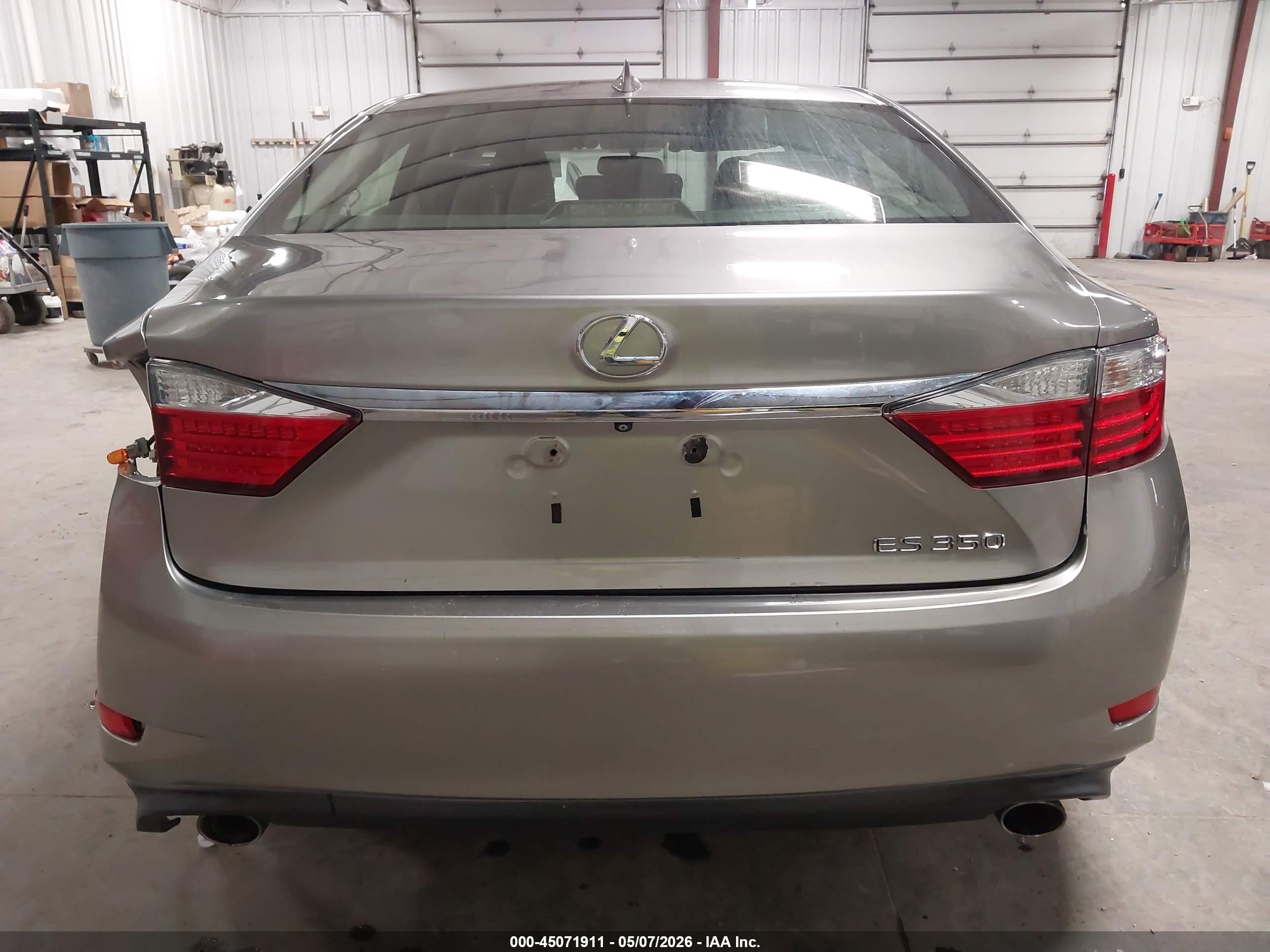 2015 Lexus Es 350   Silver vin: JTHBK1GG3F2202127