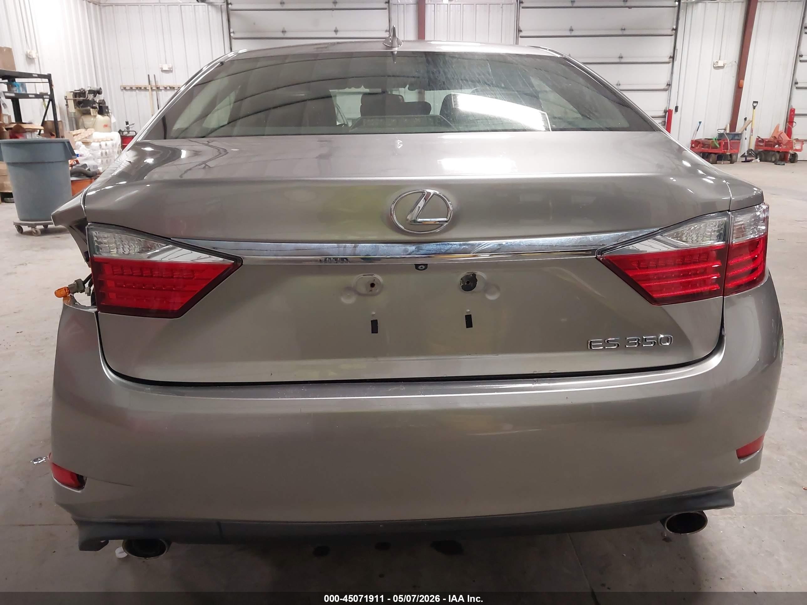 2015 Lexus Es 350   Silver vin: JTHBK1GG3F2202127