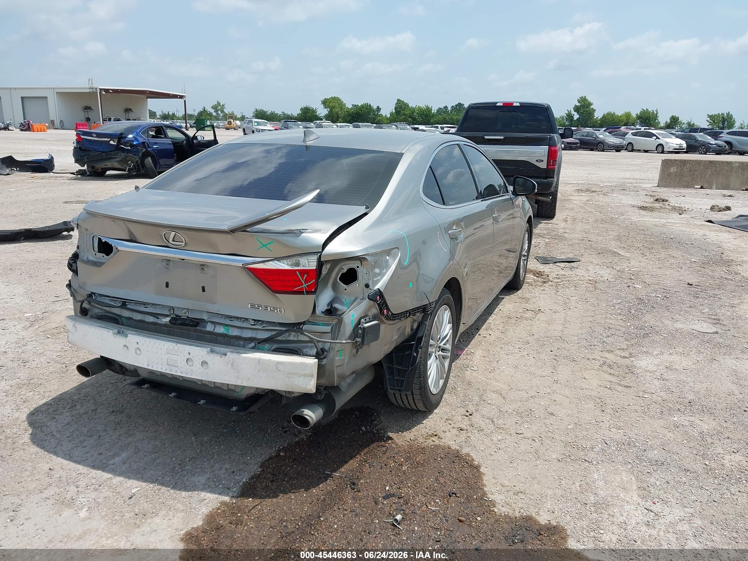 2015 Lexus Es 350   Champagne vin: JTHBK1GG3F2202905