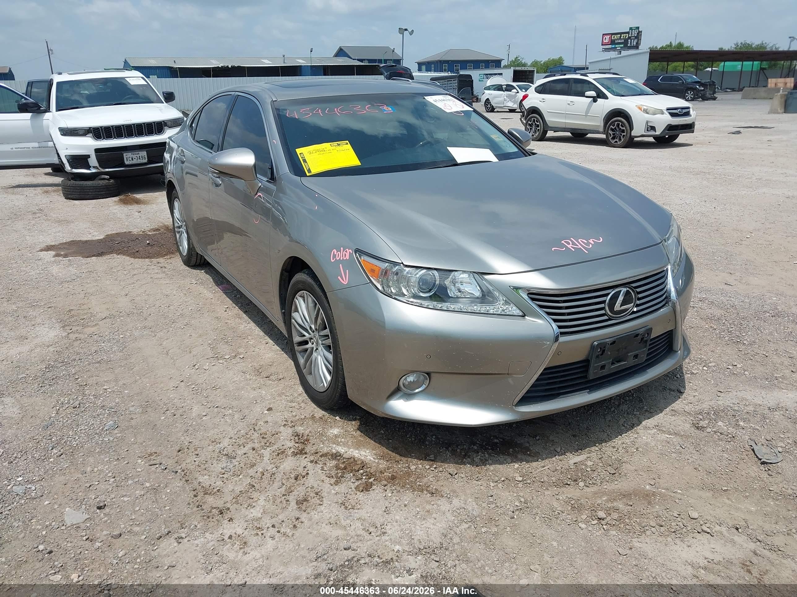 2015 Lexus Es 350   Champagne vin: JTHBK1GG3F2202905