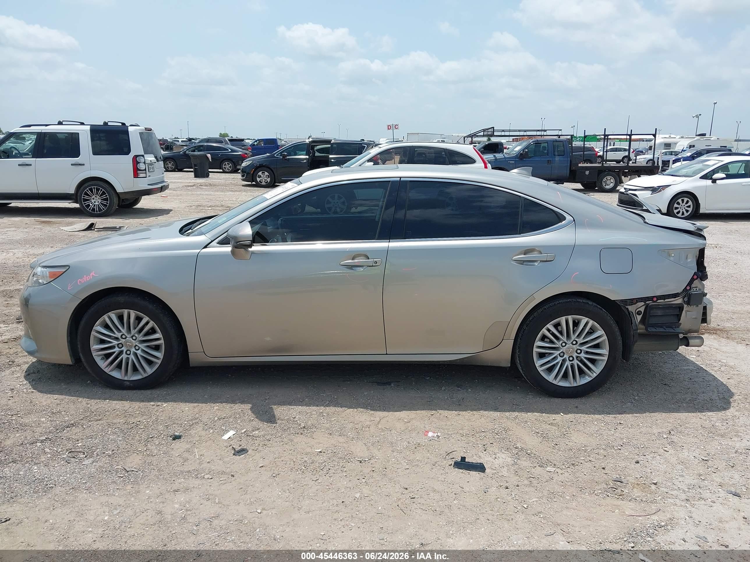 2015 Lexus Es 350   Champagne vin: JTHBK1GG3F2202905