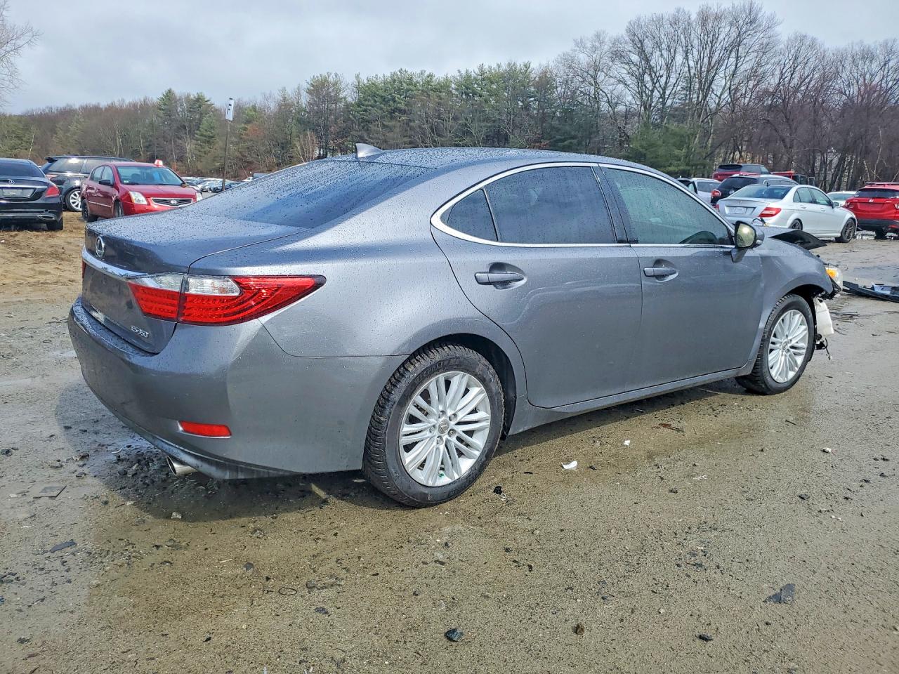 2015 Lexus Es 350 Base Gray vin: JTHBK1GG3F2203729