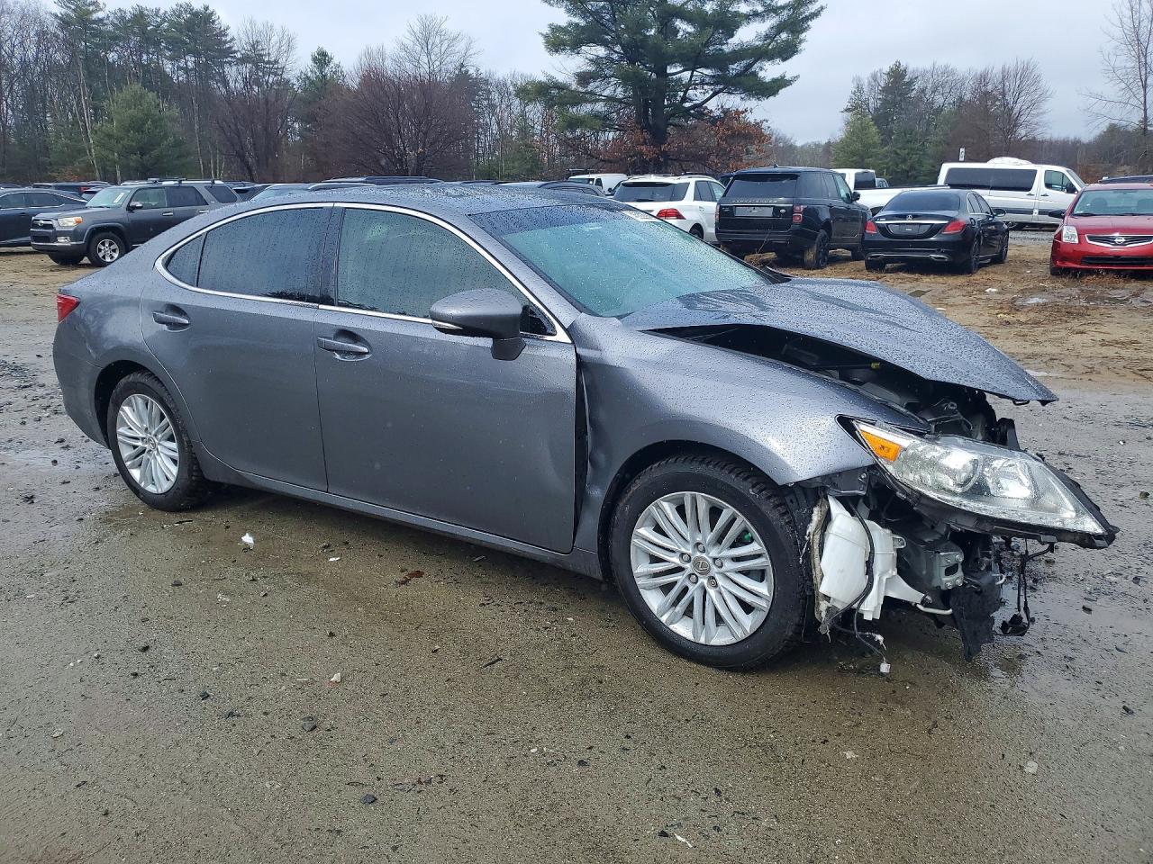 2015 Lexus Es 350 Base Gray vin: JTHBK1GG3F2203729