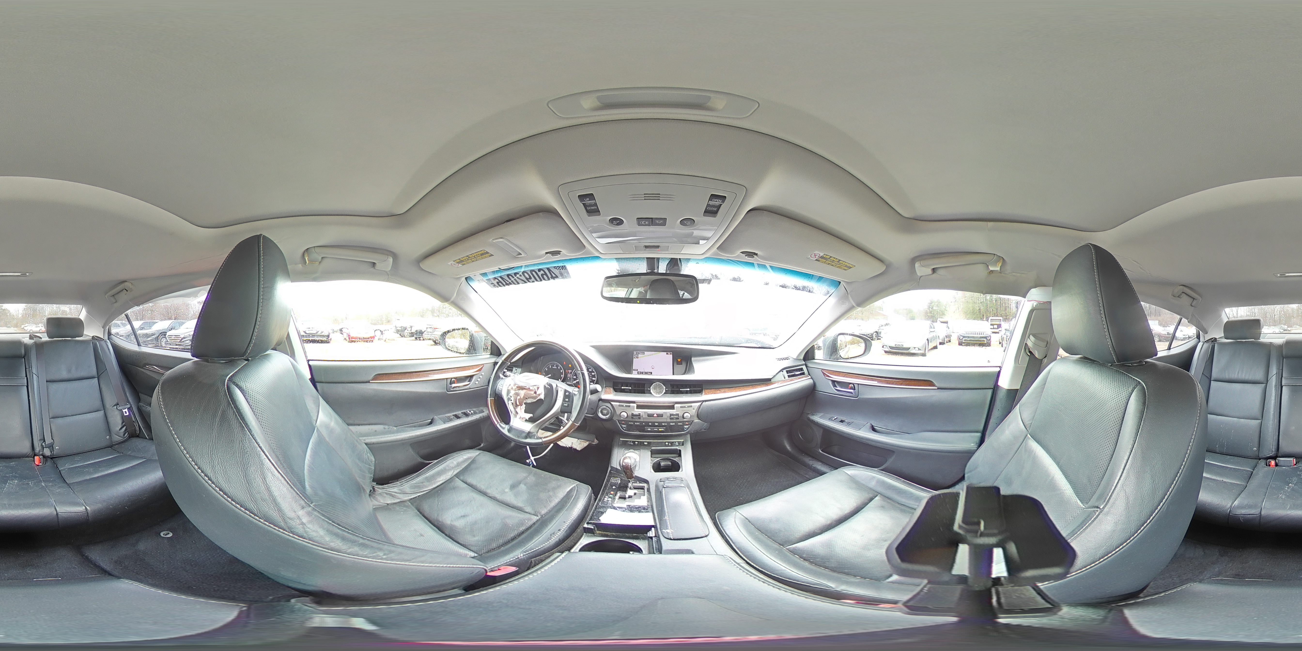 2015 Lexus Es 350 Base Gray vin: JTHBK1GG3F2203729