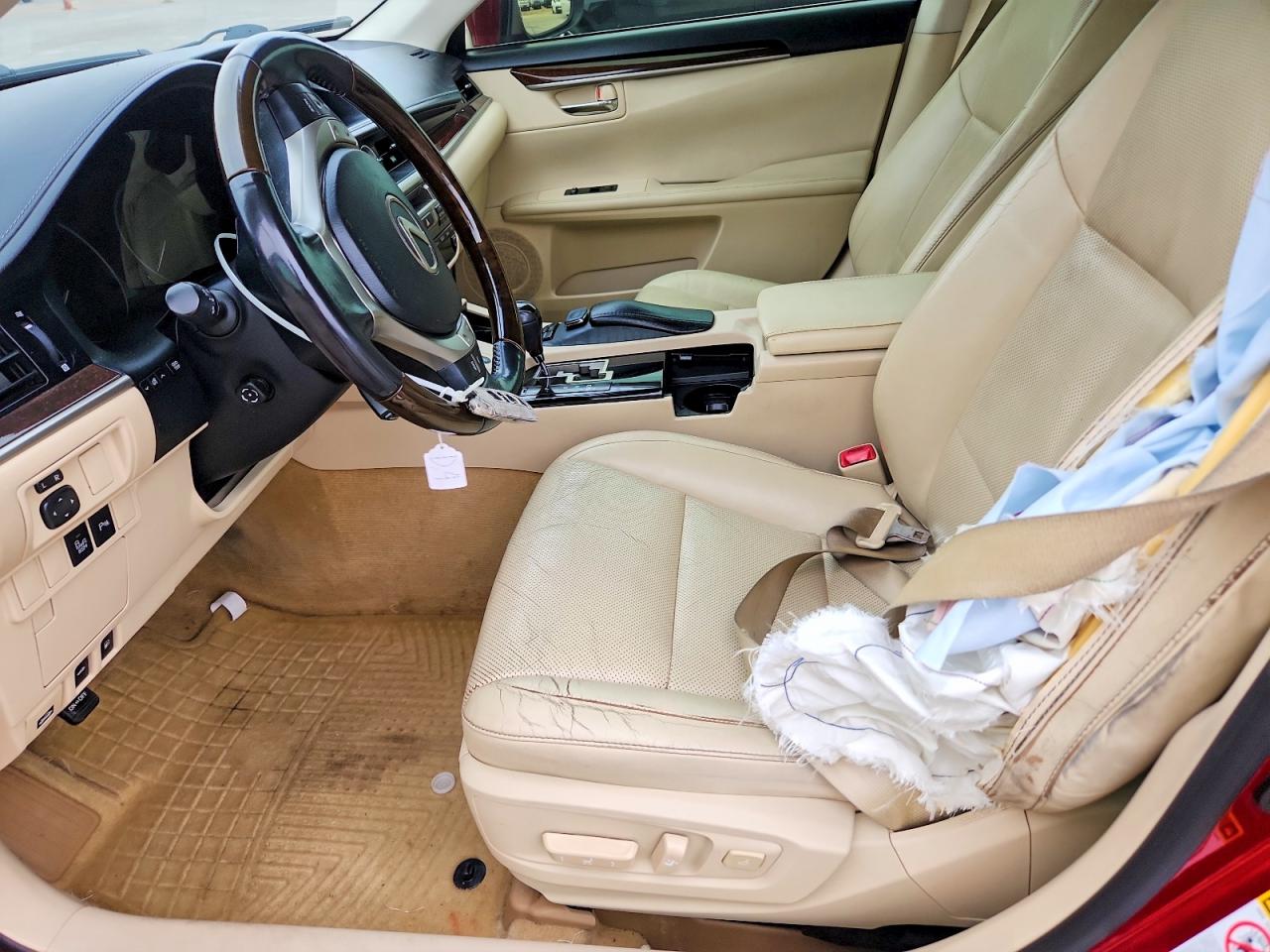 2015 Lexus Es 350 Красный vin: JTHBK1GG3F2204766