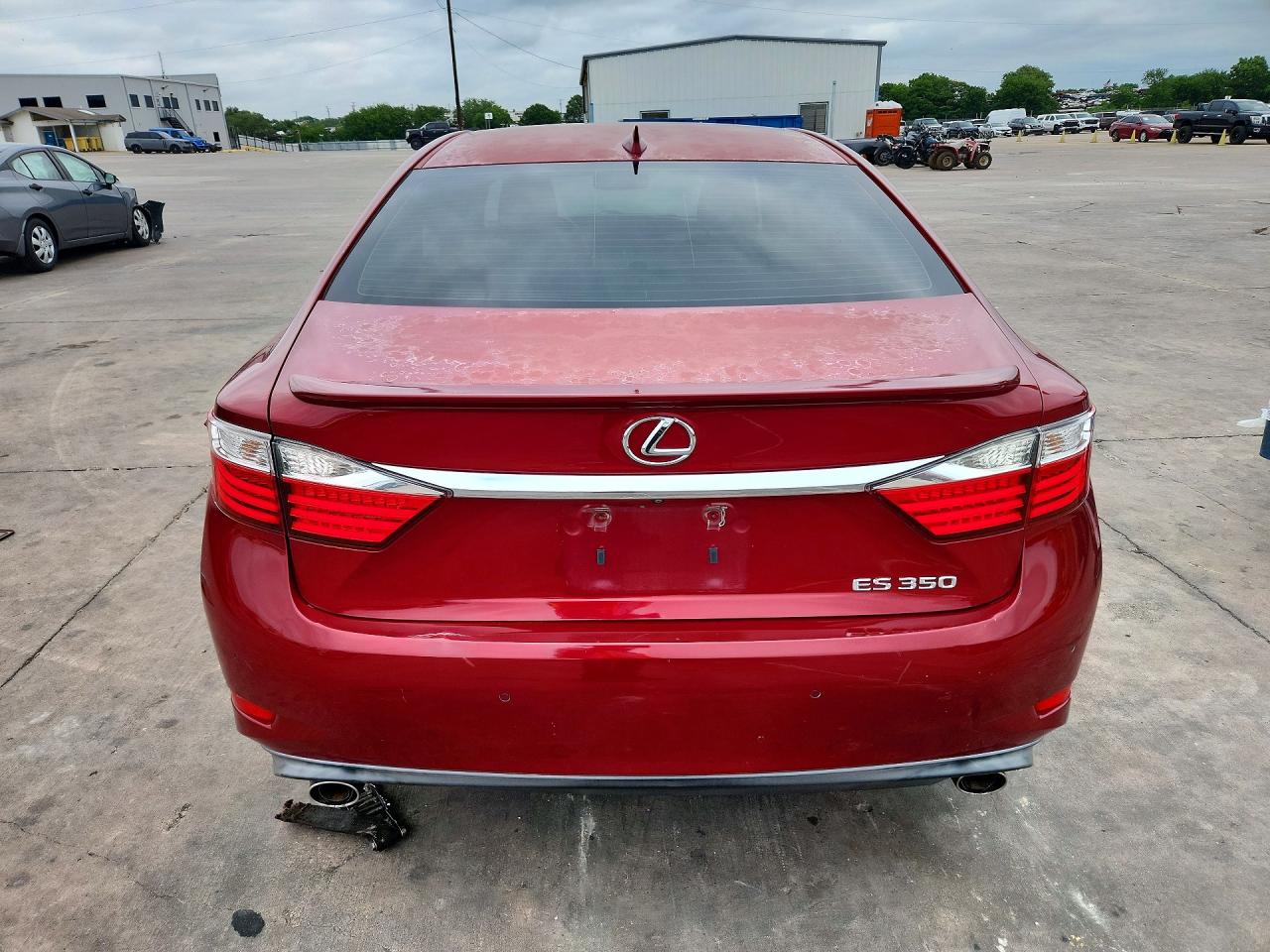 2015 Lexus Es 350 Красный vin: JTHBK1GG3F2204766