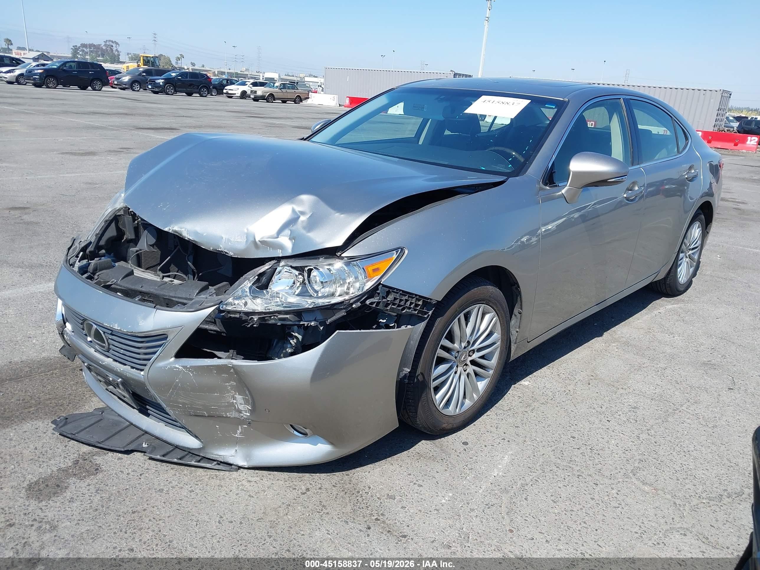 2015 Lexus Es 350 Silver vin: JTHBK1GG3F2205304