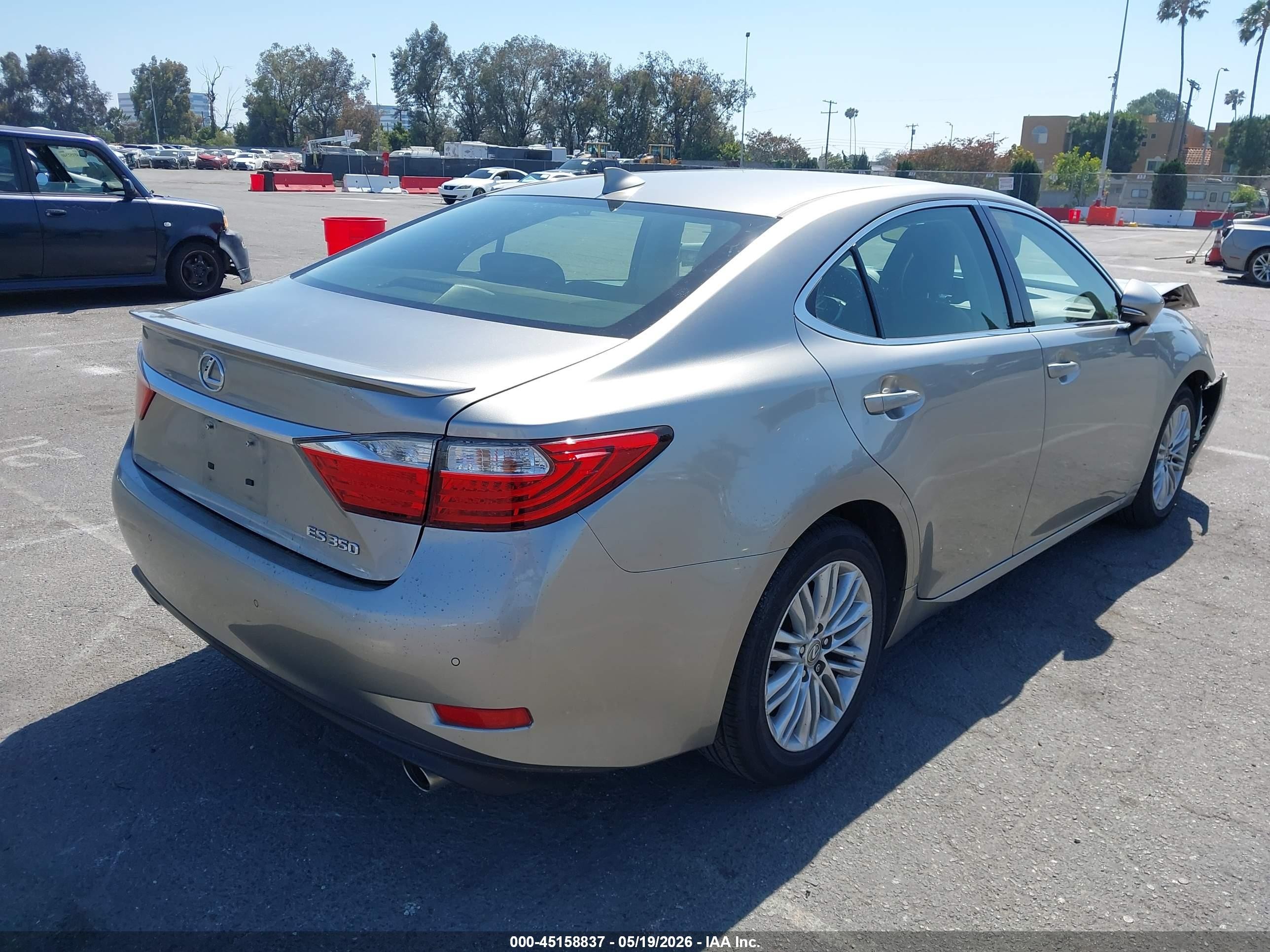 2015 Lexus Es 350 Silver vin: JTHBK1GG3F2205304