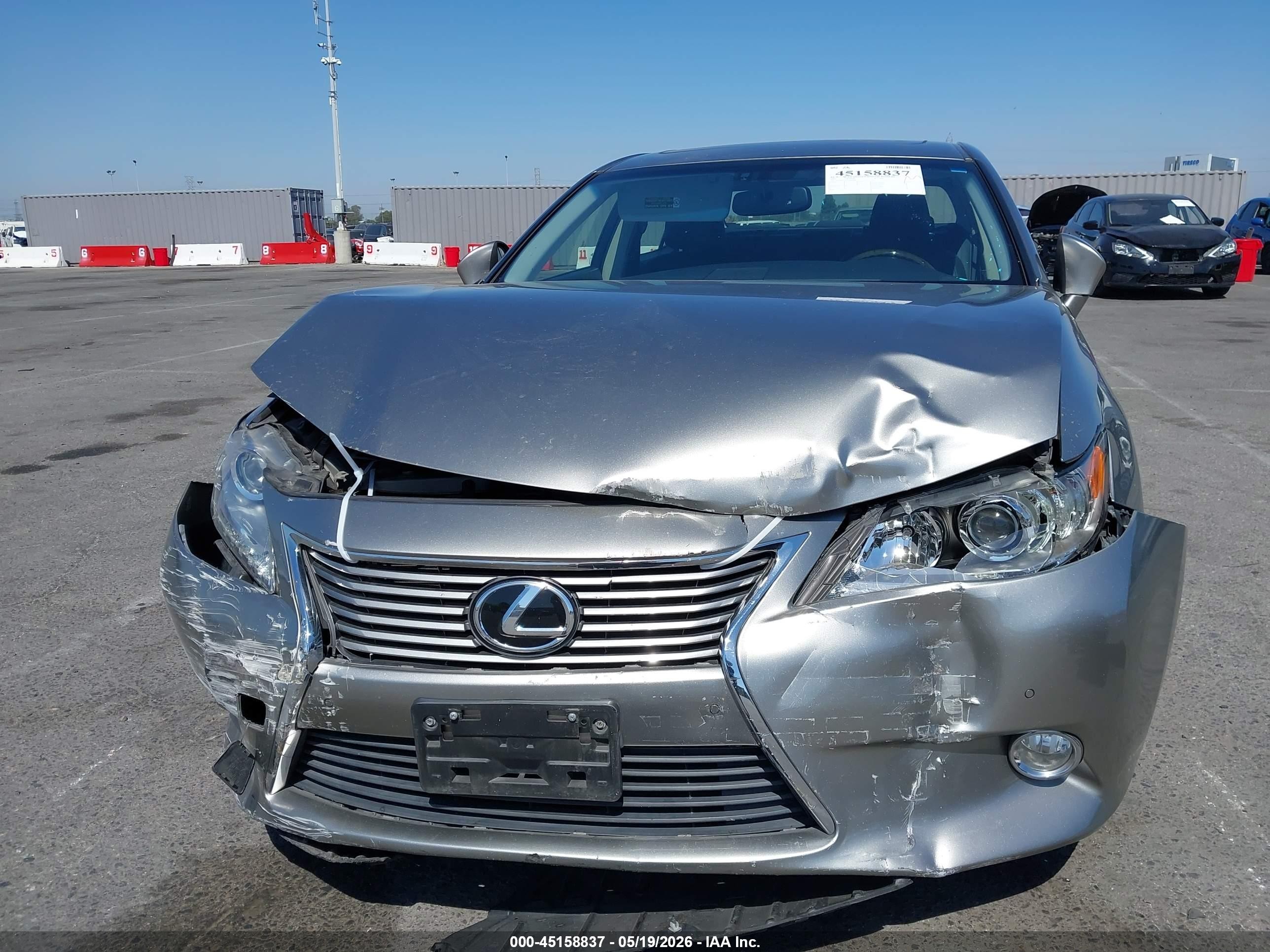 2015 Lexus Es 350 Silver vin: JTHBK1GG3F2205304