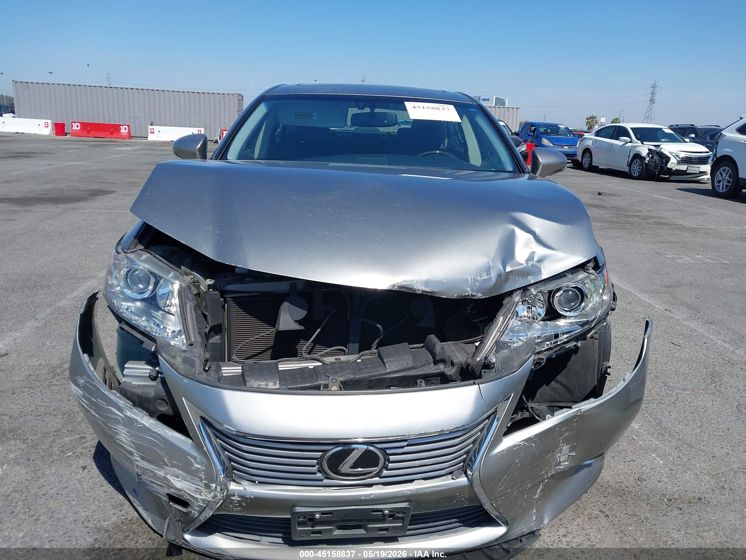 2015 Lexus Es 350 Silver vin: JTHBK1GG3F2205304
