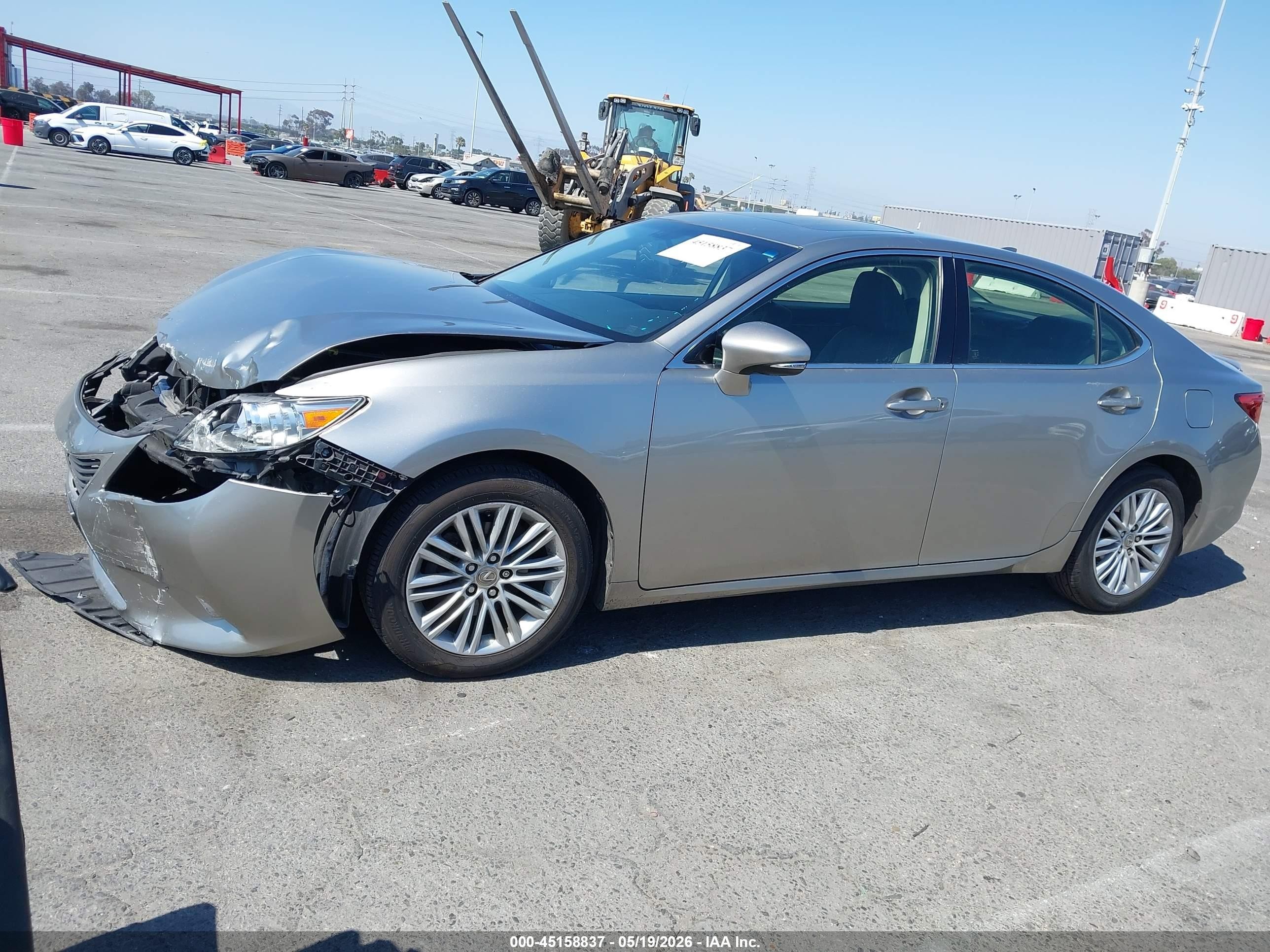2015 Lexus Es 350 Silver vin: JTHBK1GG3F2205304