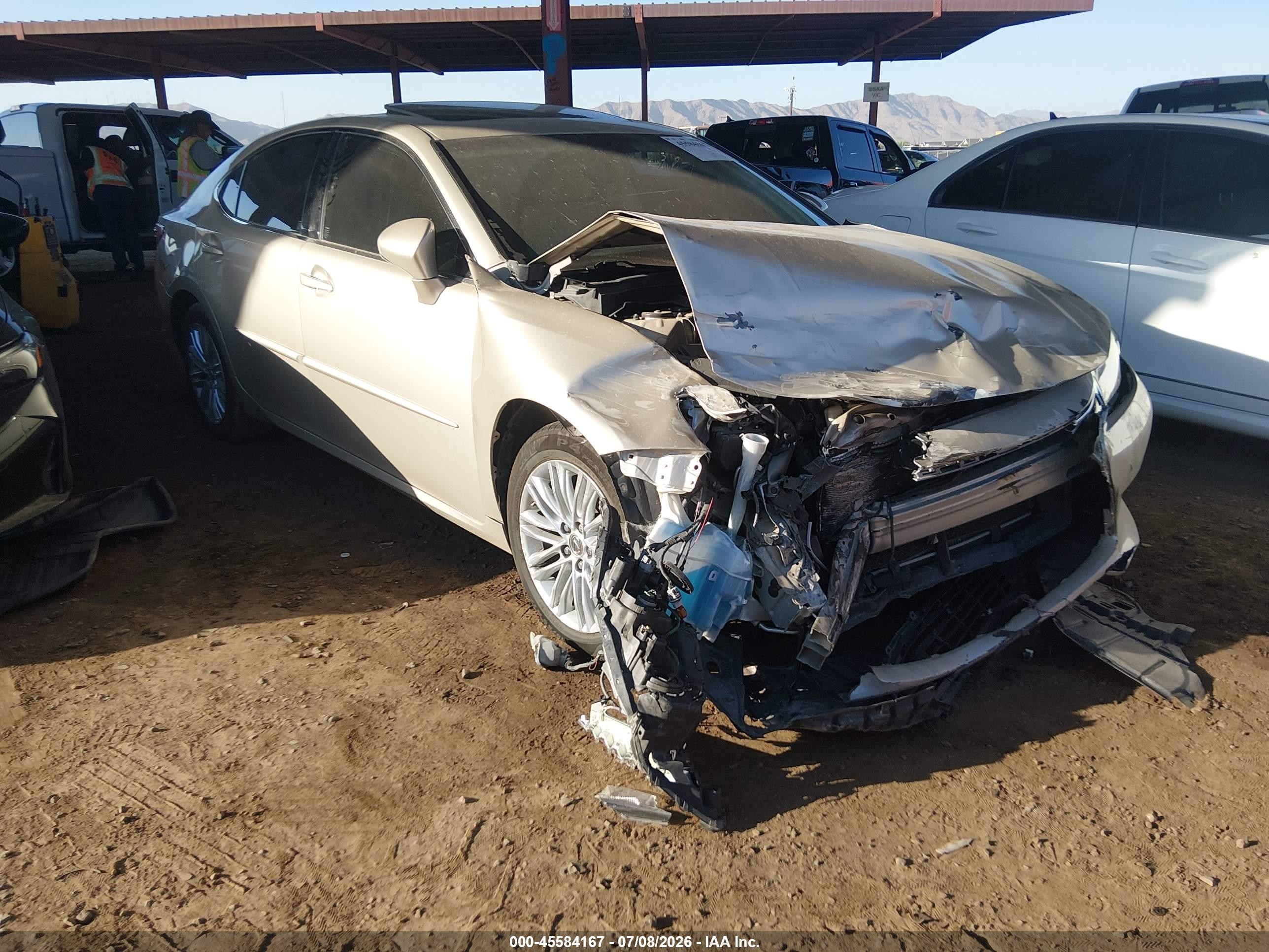 2015 Lexus Es 350   Gold vin: JTHBK1GG3F2208767