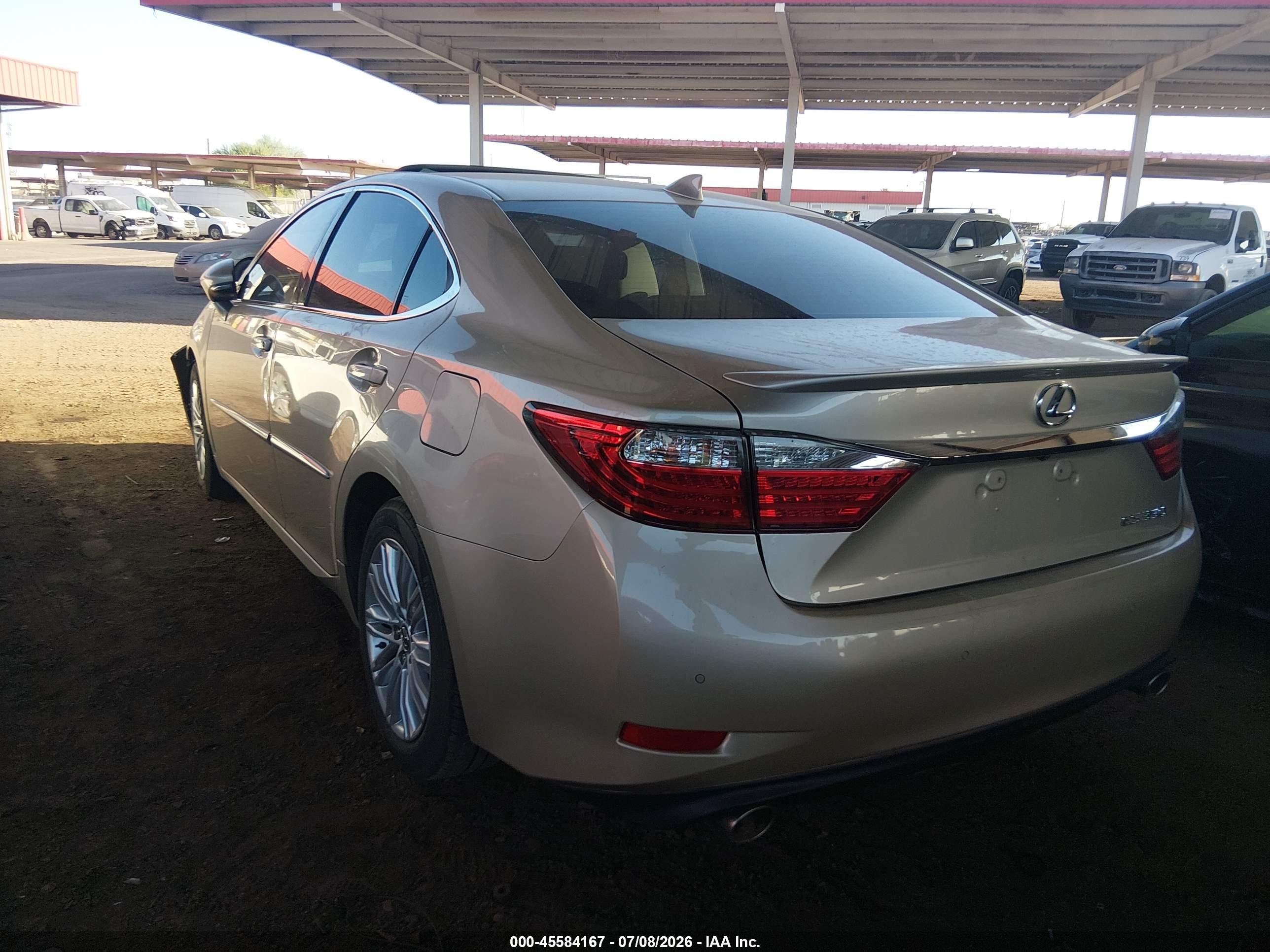 2015 Lexus Es 350   Gold vin: JTHBK1GG3F2208767