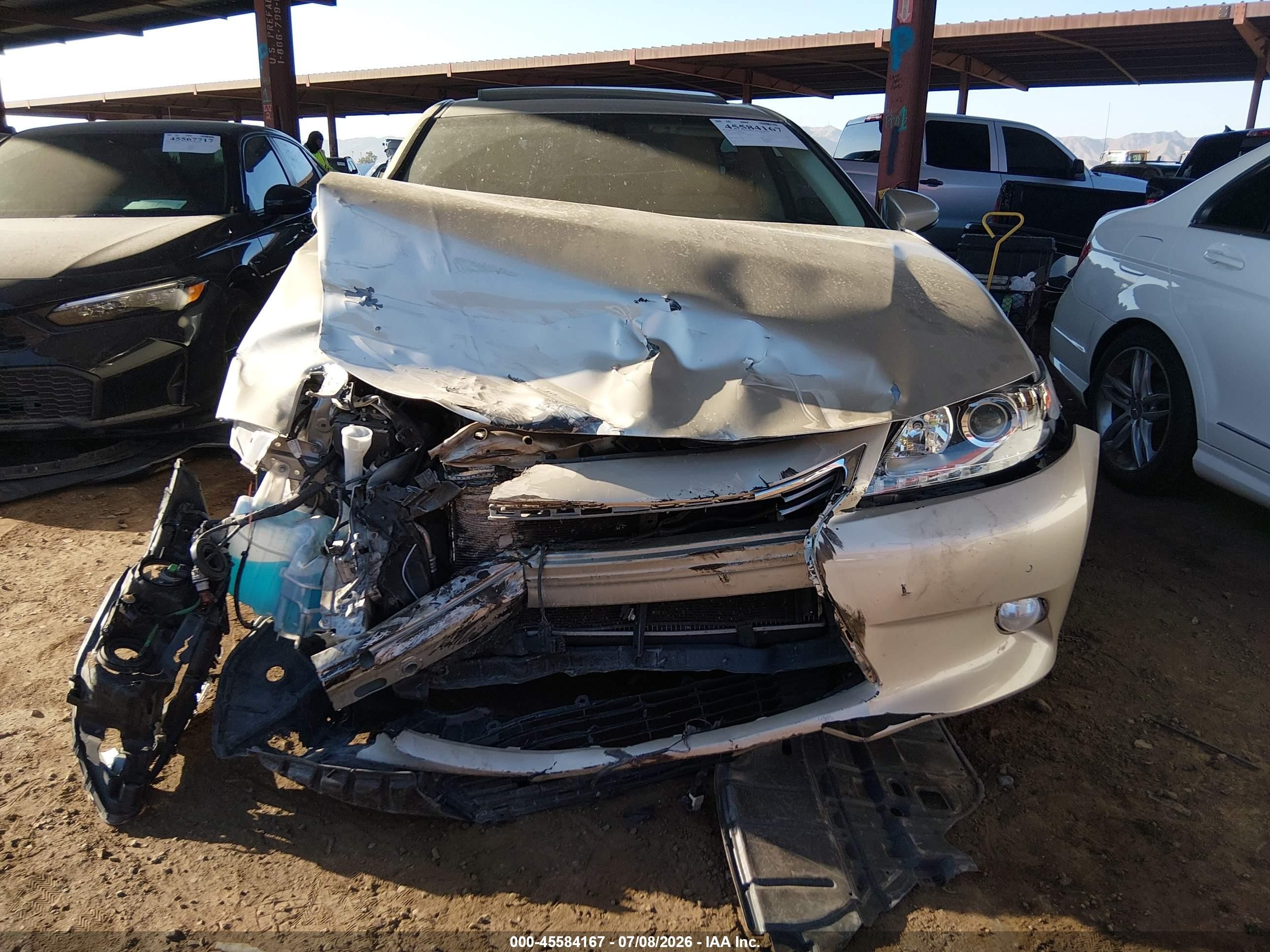 2015 Lexus Es 350   Gold vin: JTHBK1GG3F2208767