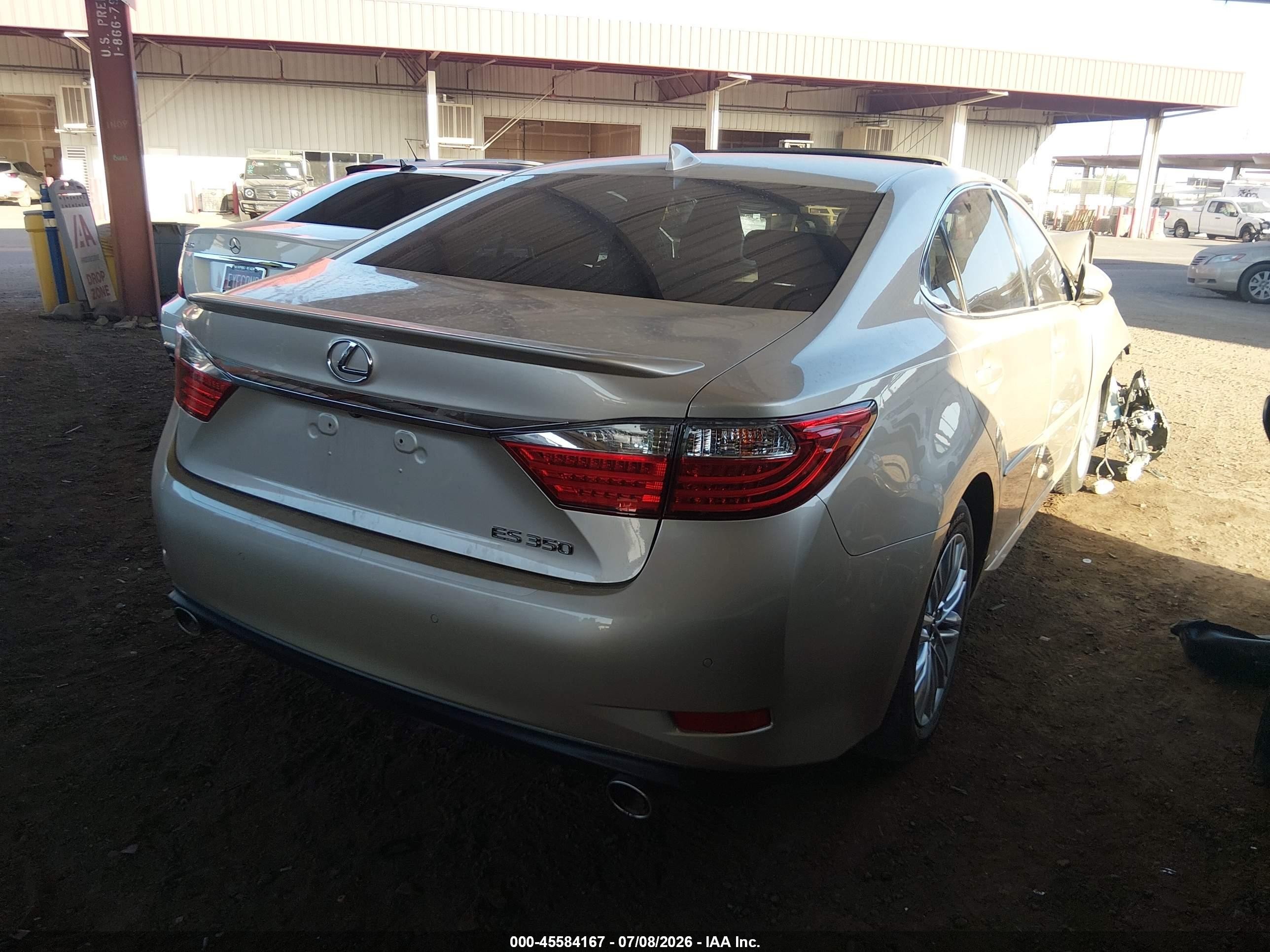 2015 Lexus Es 350   Gold vin: JTHBK1GG3F2208767