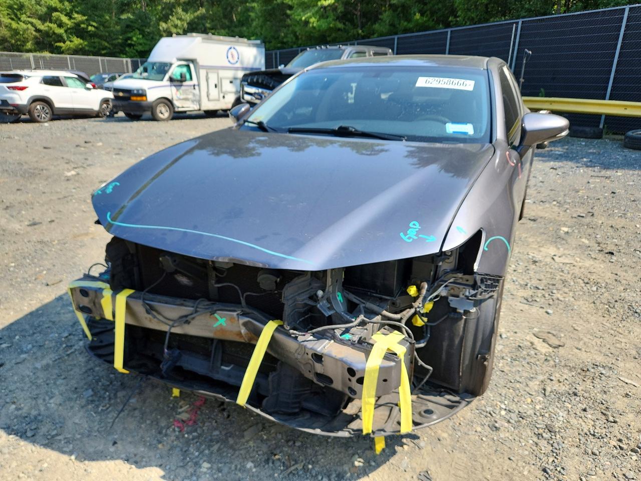 2016 Lexus Es 350 Gray vin: JTHBK1GG3G2216272