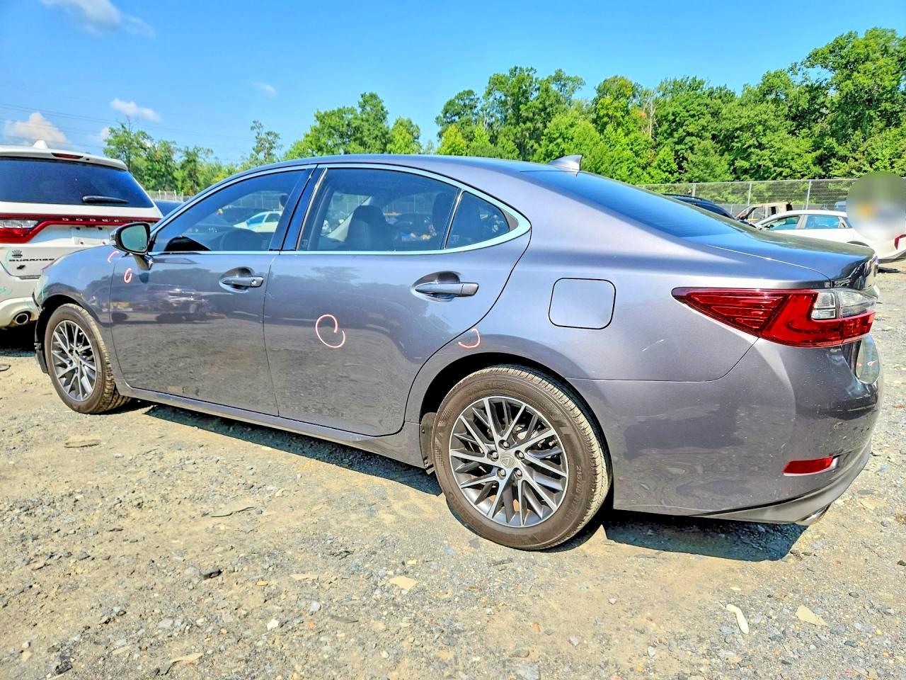 2016 Lexus Es 350 Gray vin: JTHBK1GG3G2216272