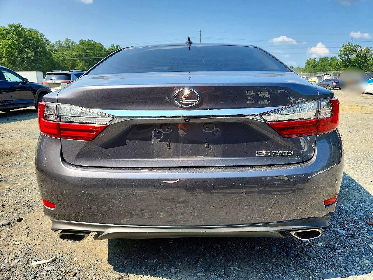 2016 Lexus Es 350 Gray vin: JTHBK1GG3G2216272
