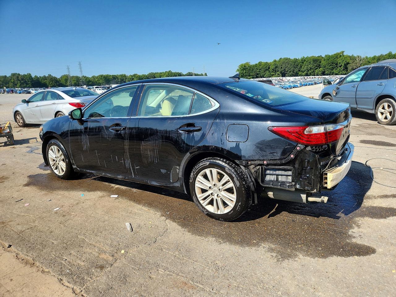 2013 Lexus Es 350 Black vin: JTHBK1GG4D2005898