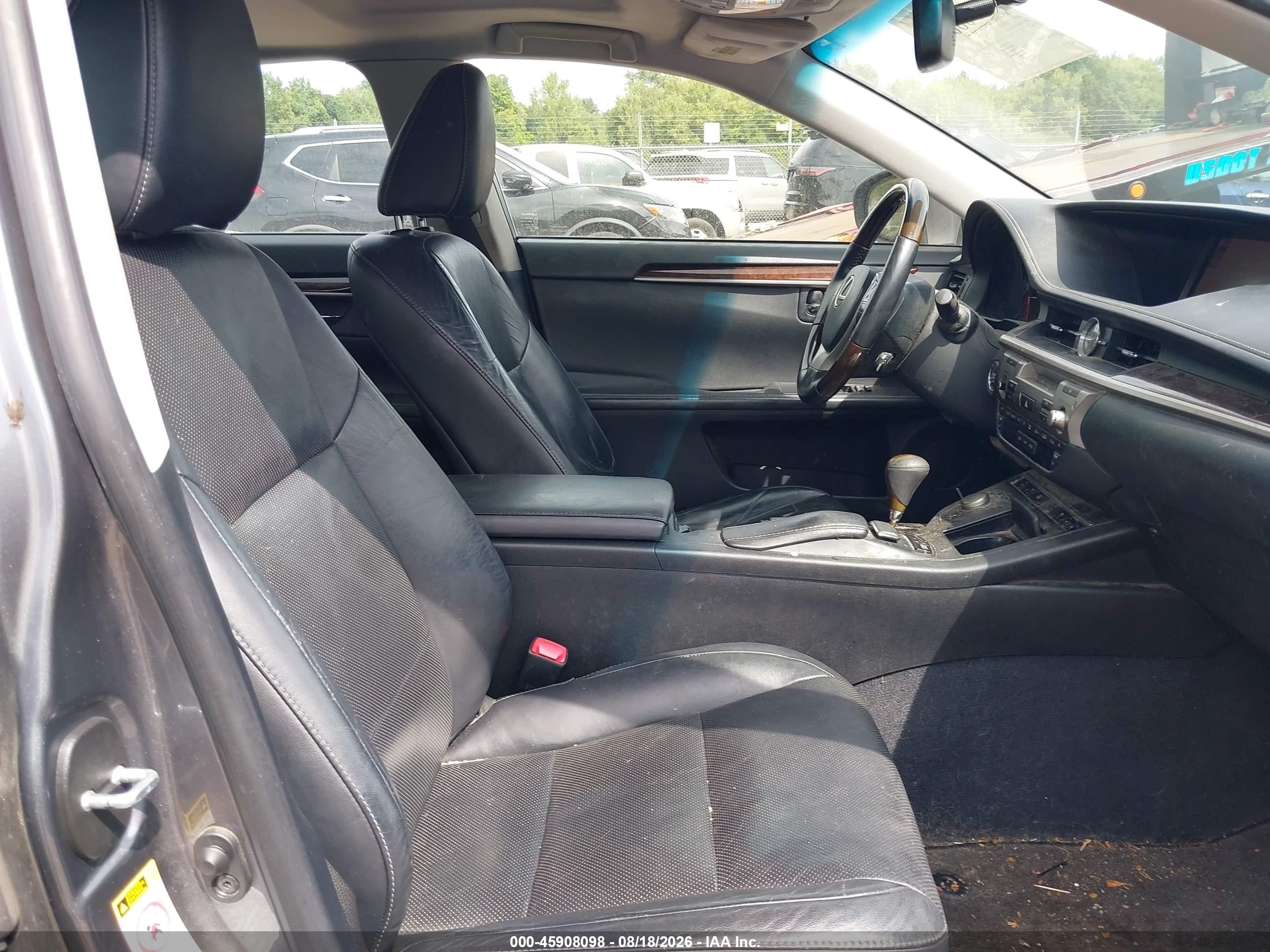 2013 Lexus Es 350   Gray vin: JTHBK1GG4D2013581