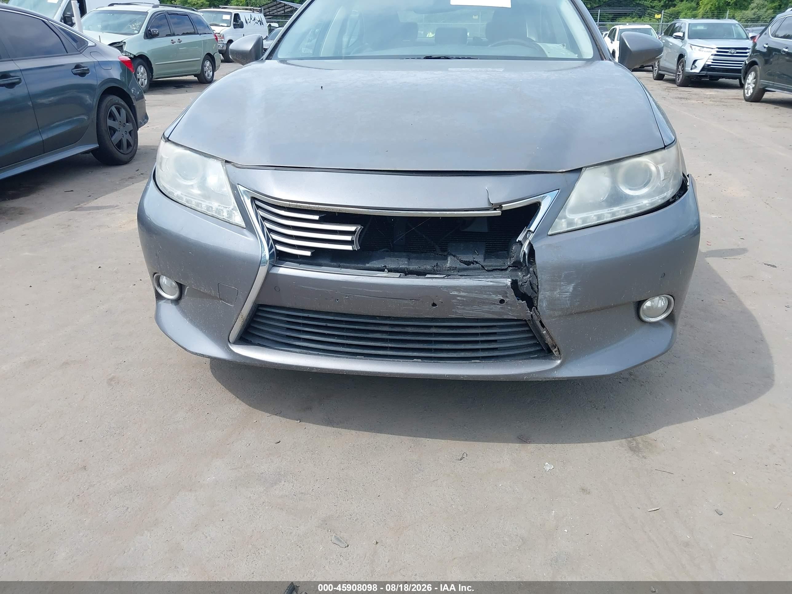 2013 Lexus Es 350   Gray vin: JTHBK1GG4D2013581