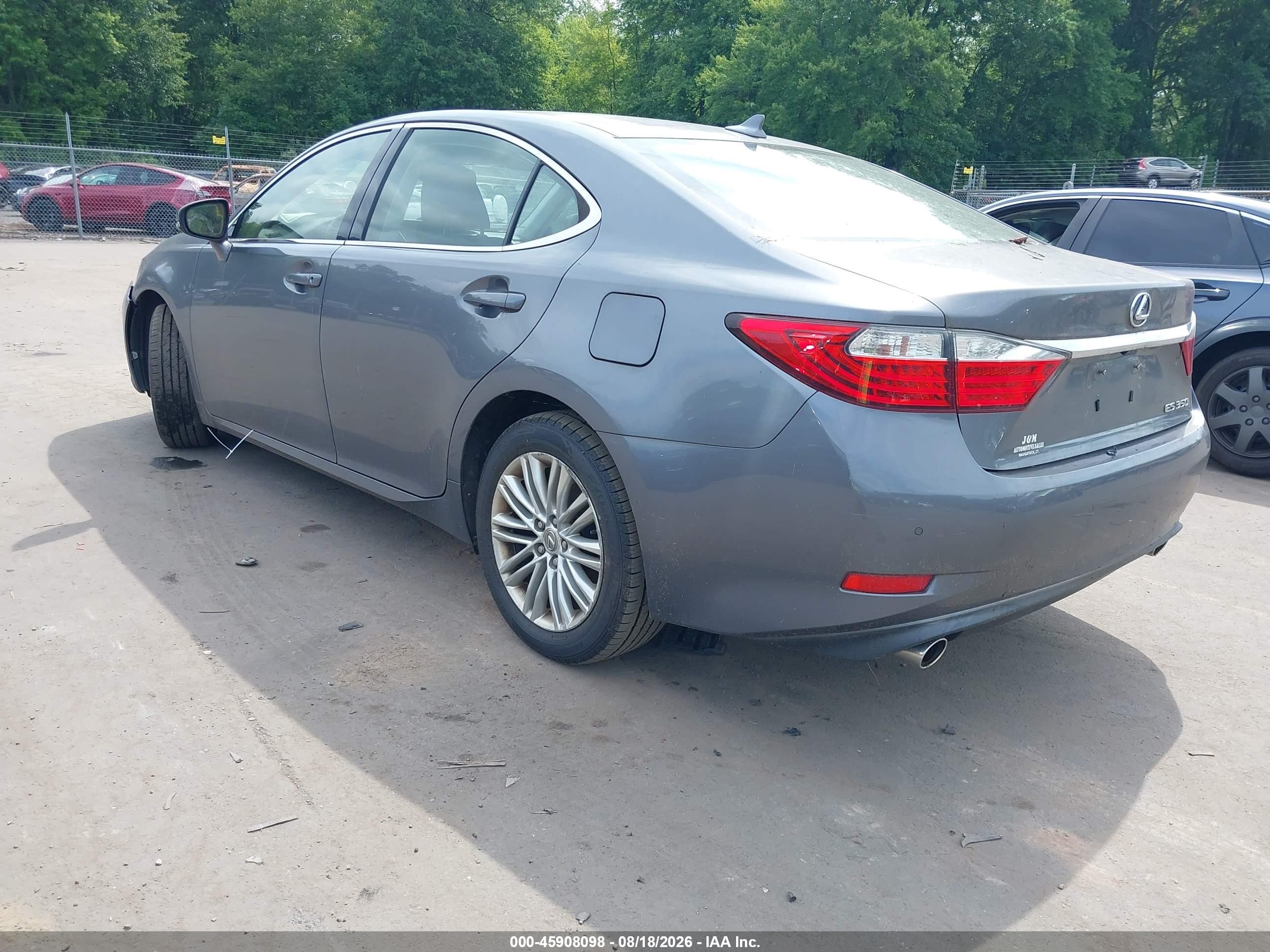 2013 Lexus Es 350   Gray vin: JTHBK1GG4D2013581