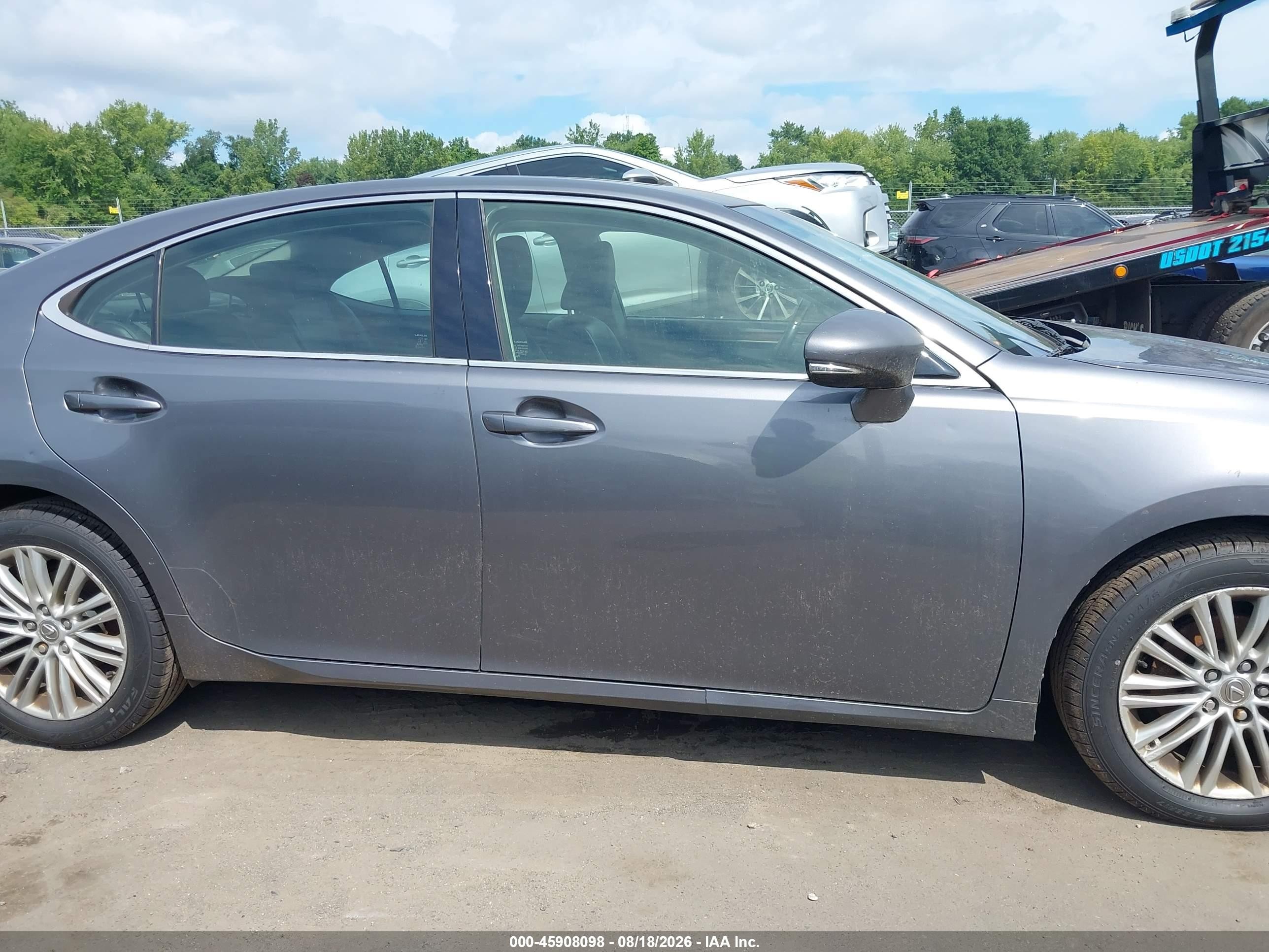 2013 Lexus Es 350   Gray vin: JTHBK1GG4D2013581
