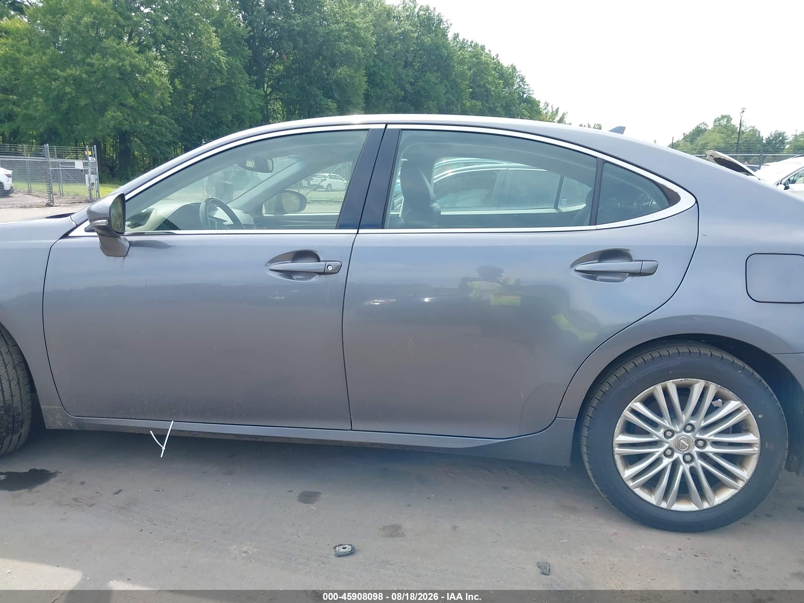 2013 Lexus Es 350   Gray vin: JTHBK1GG4D2013581