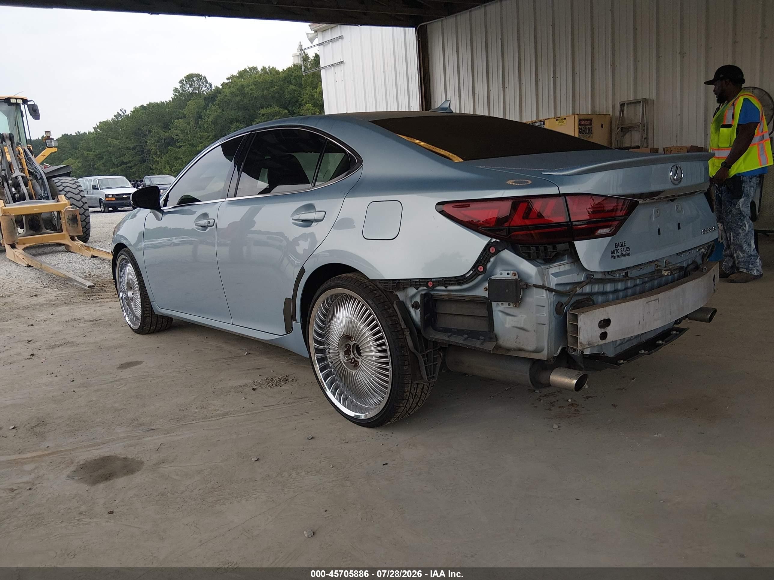 2013 Lexus Es 350 Синий vin: JTHBK1GG4D2025231