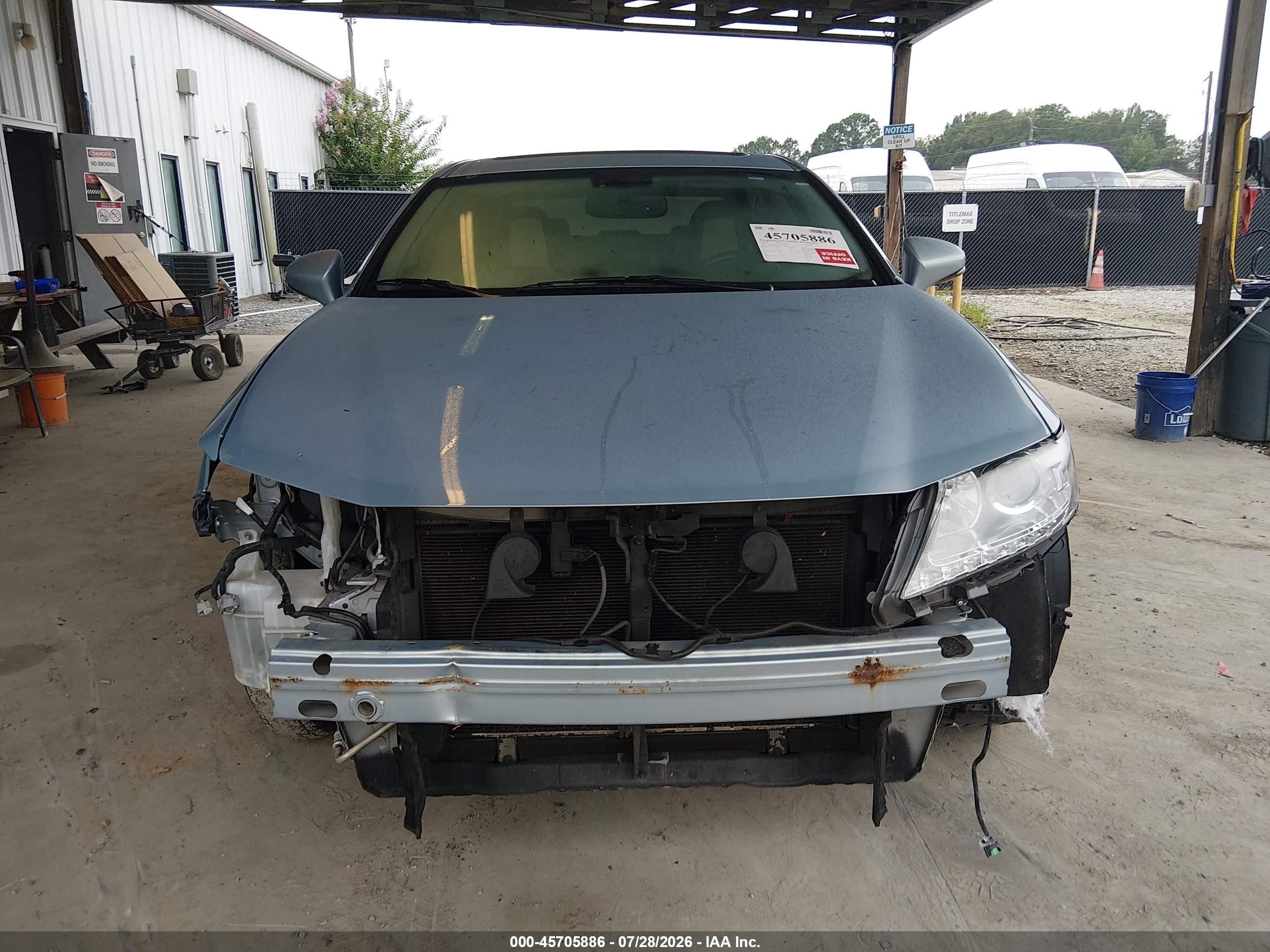 2013 Lexus Es 350 Синий vin: JTHBK1GG4D2025231