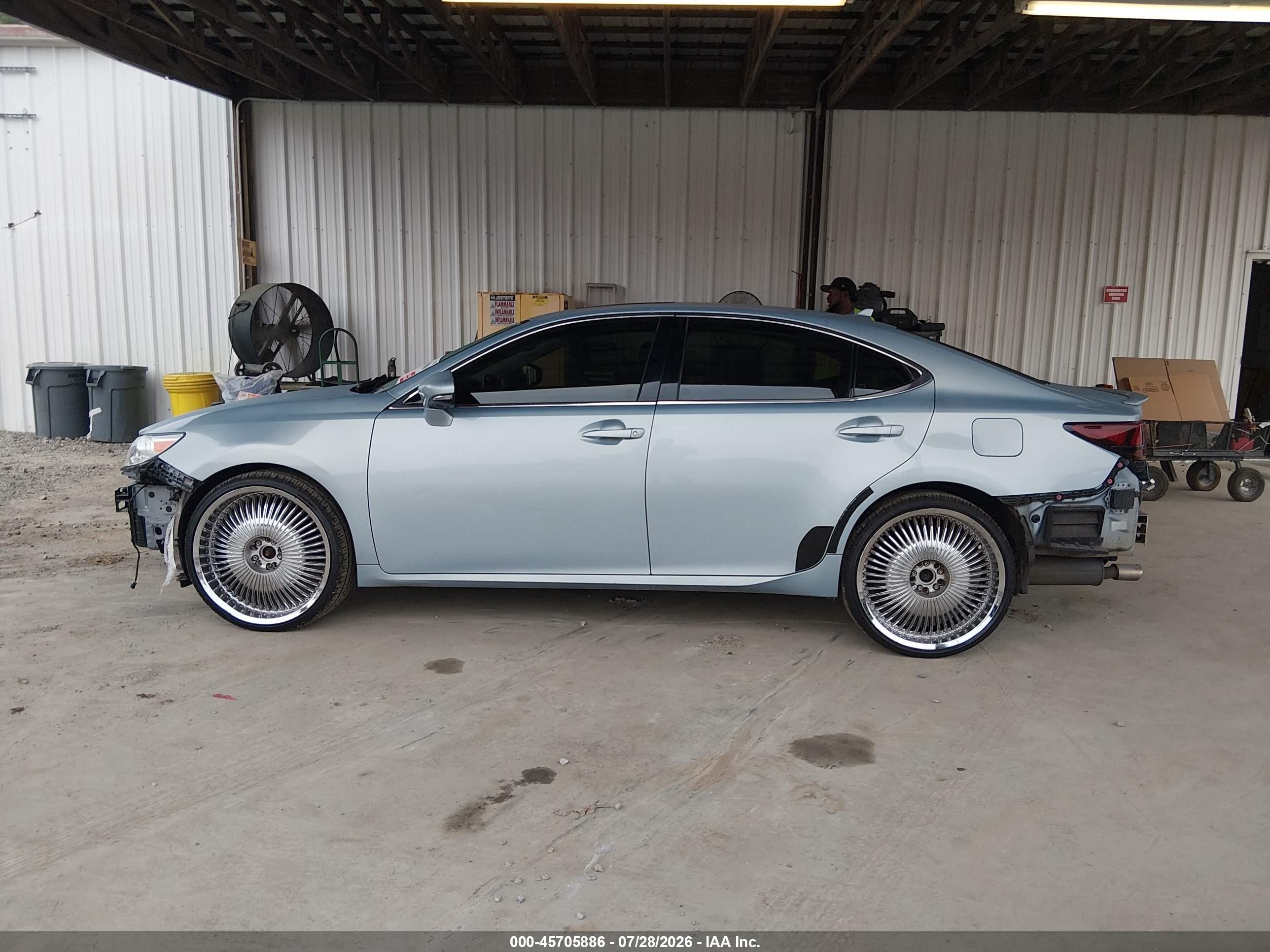 2013 Lexus Es 350 Синий vin: JTHBK1GG4D2025231