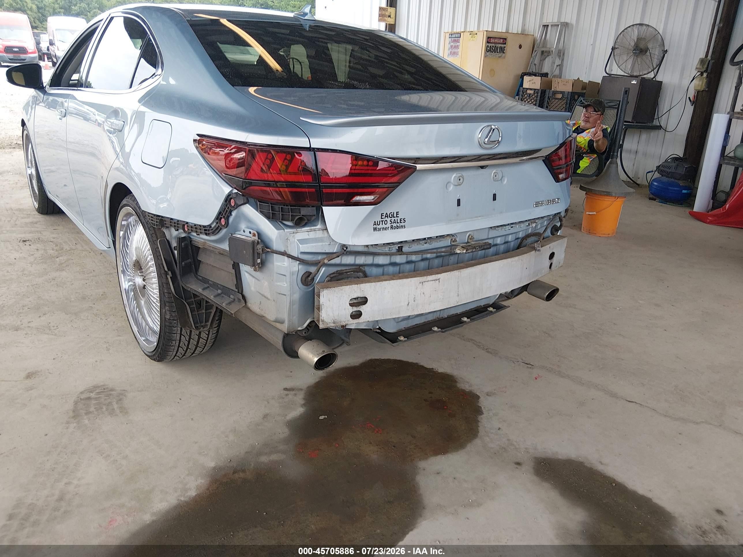 2013 Lexus Es 350 Синий vin: JTHBK1GG4D2025231