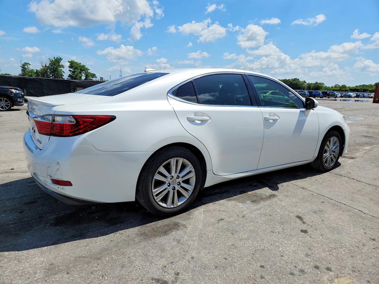 2013 Lexus Es 350 White vin: JTHBK1GG4D2027853