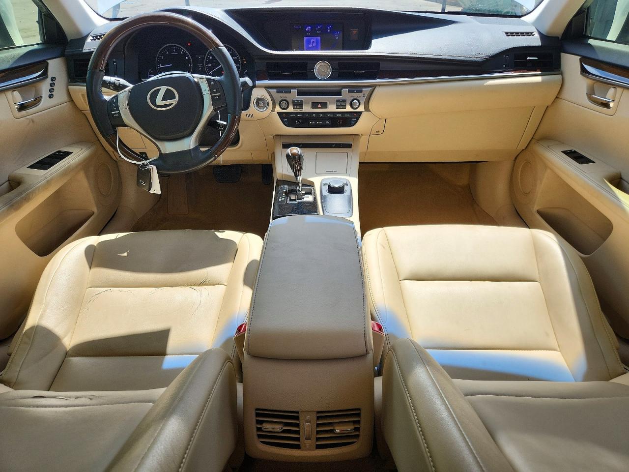 2013 Lexus Es 350 White vin: JTHBK1GG4D2027853