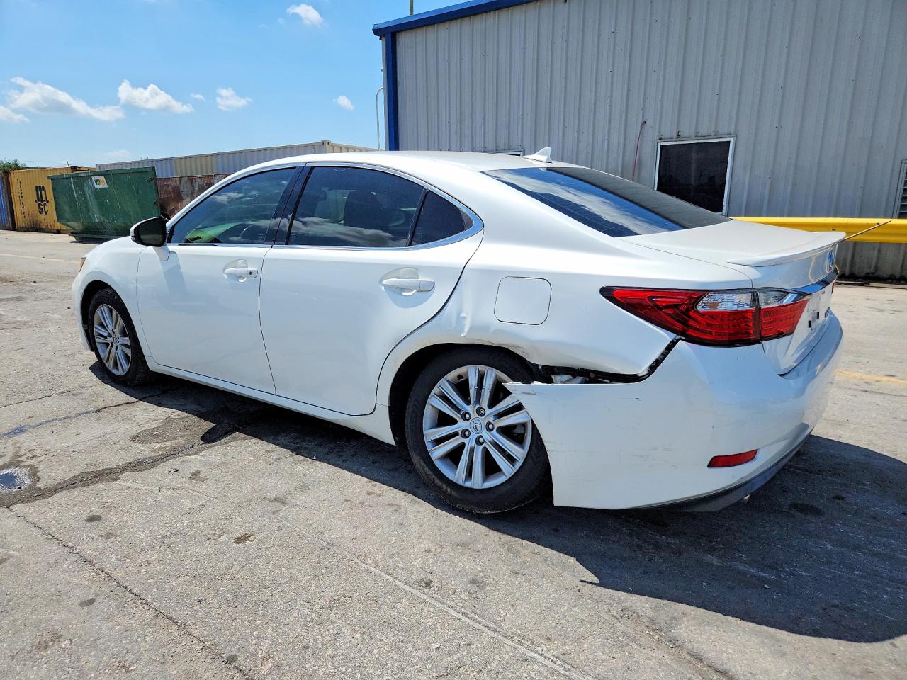 2013 Lexus Es 350 White vin: JTHBK1GG4D2027853