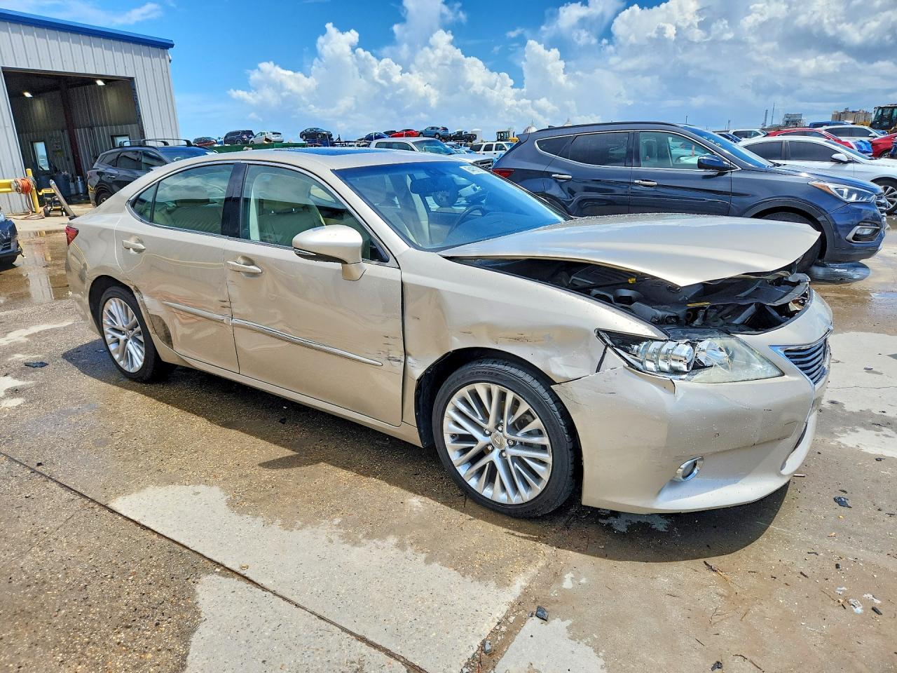 2013 Lexus Es 350 Cream vin: JTHBK1GG4D2038724