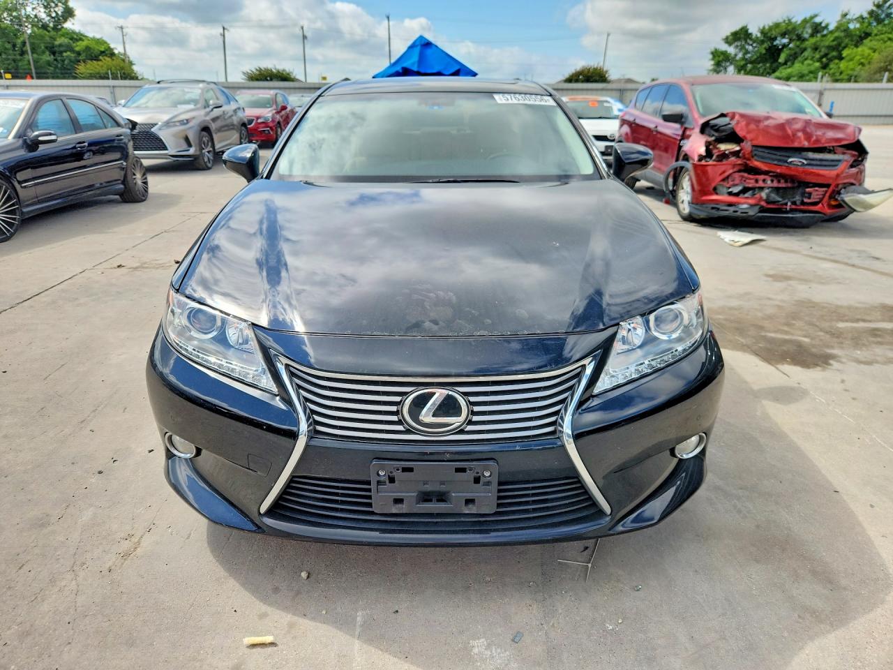 2013 Lexus Es 350 Black vin: JTHBK1GG4D2039033