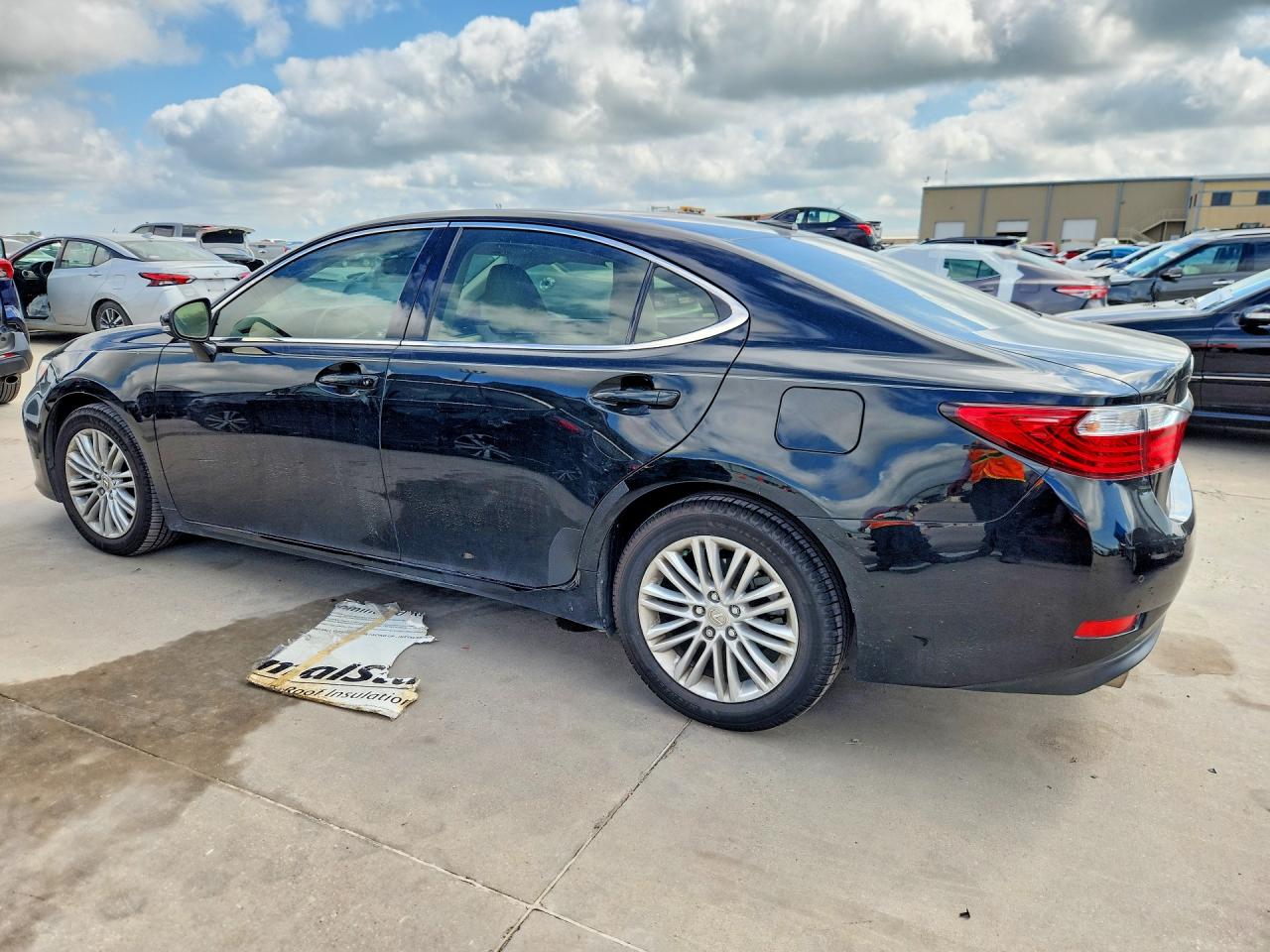 2013 Lexus Es 350 Black vin: JTHBK1GG4D2039033