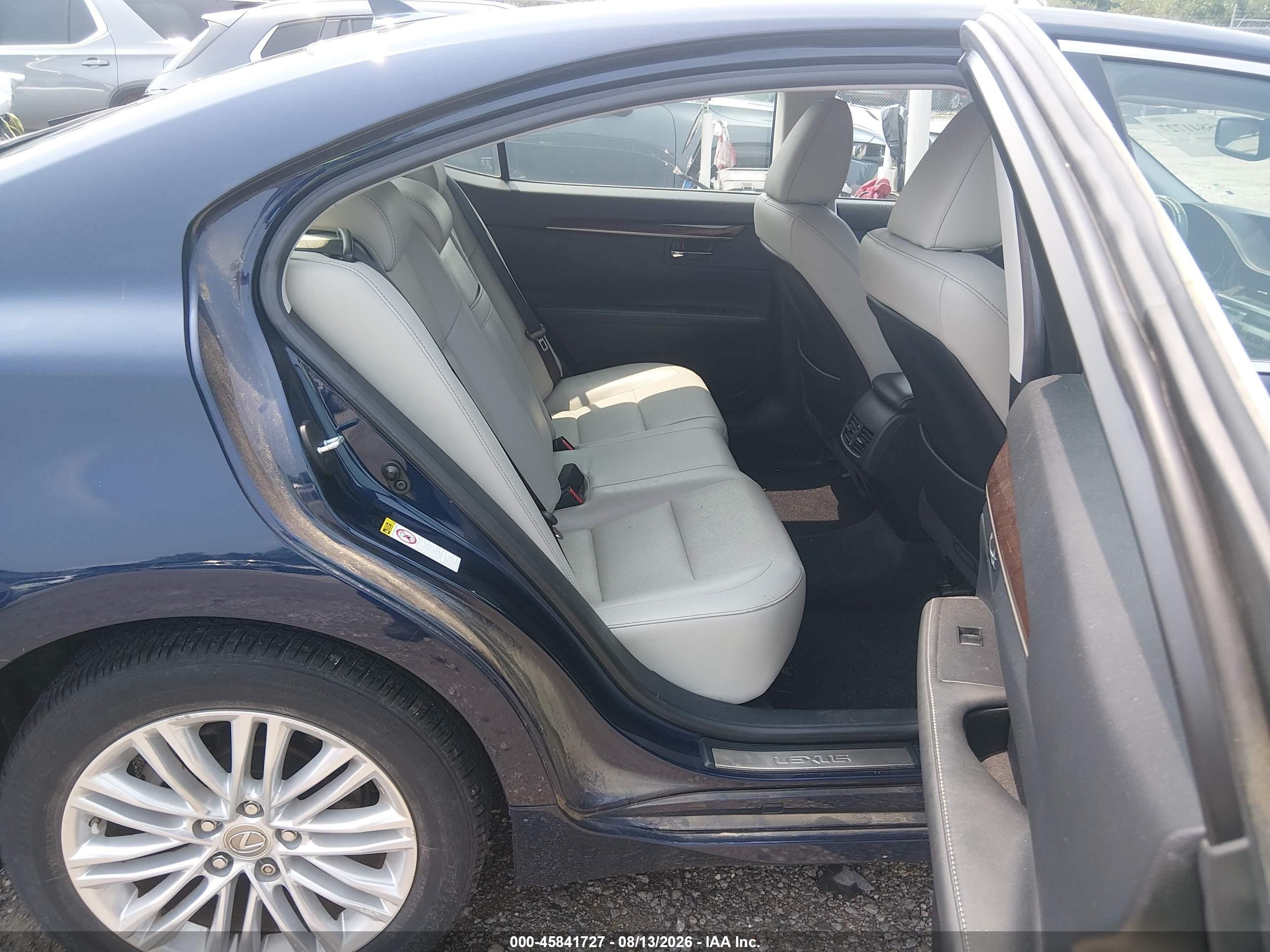 2013 Lexus Es 350   Blue vin: JTHBK1GG4D2044099