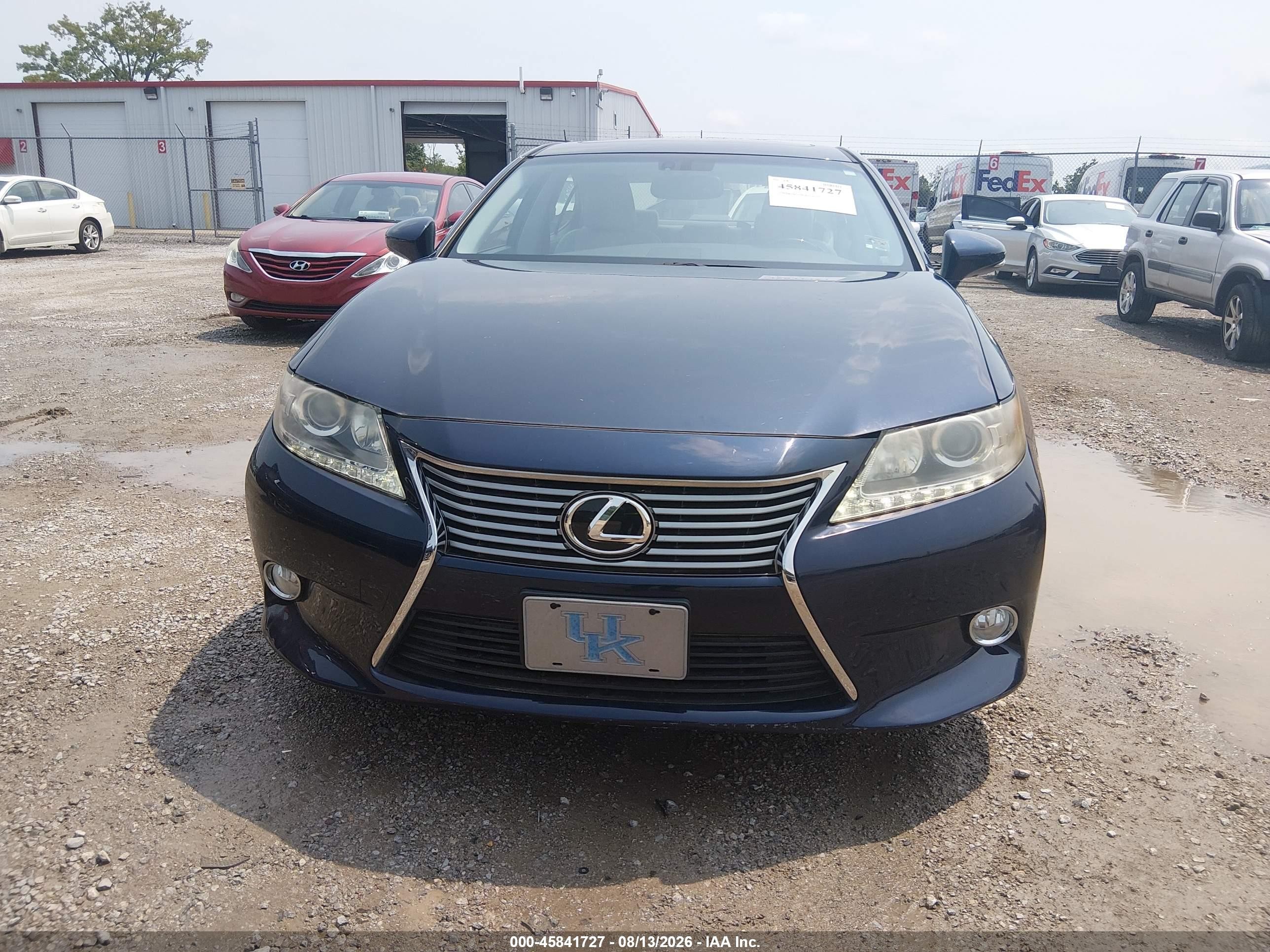 2013 Lexus Es 350   Blue vin: JTHBK1GG4D2044099