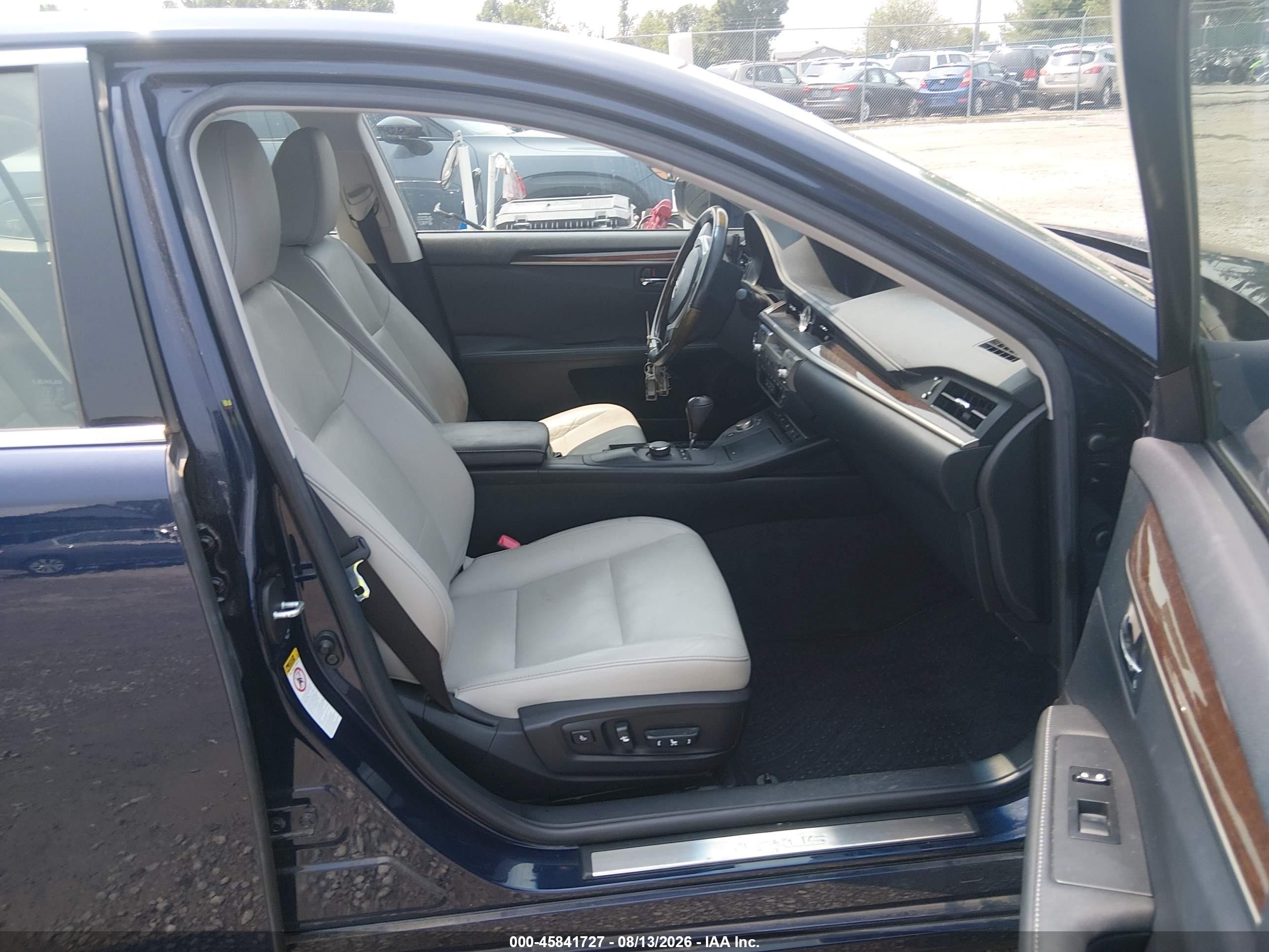 2013 Lexus Es 350   Blue vin: JTHBK1GG4D2044099