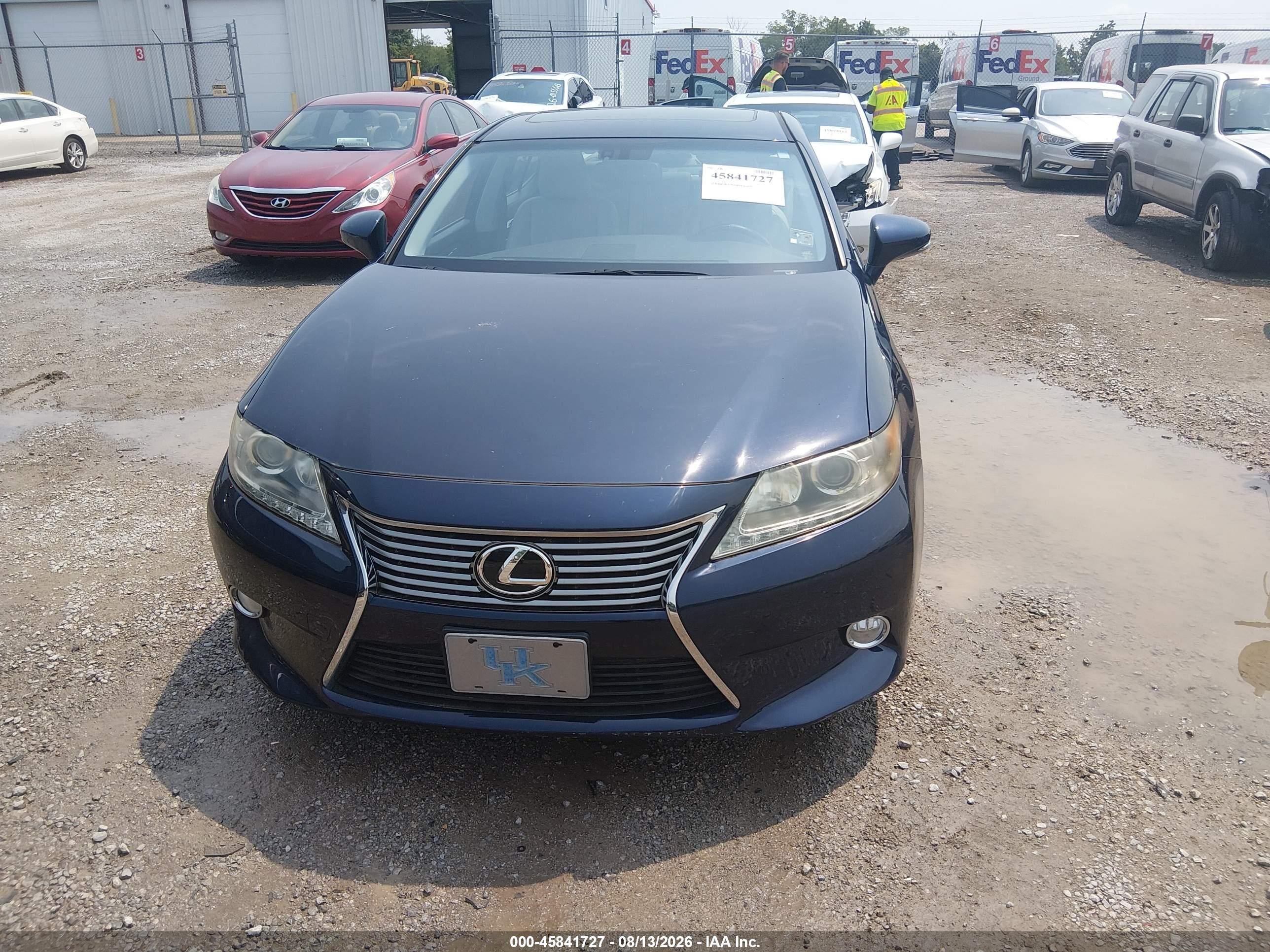 2013 Lexus Es 350   Blue vin: JTHBK1GG4D2044099