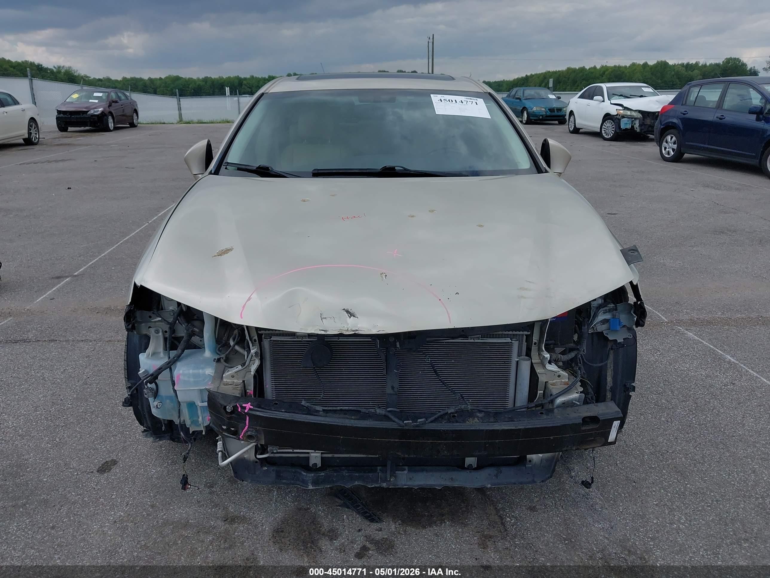 2013 Lexus Es 350   Золотой vin: JTHBK1GG4D2051439