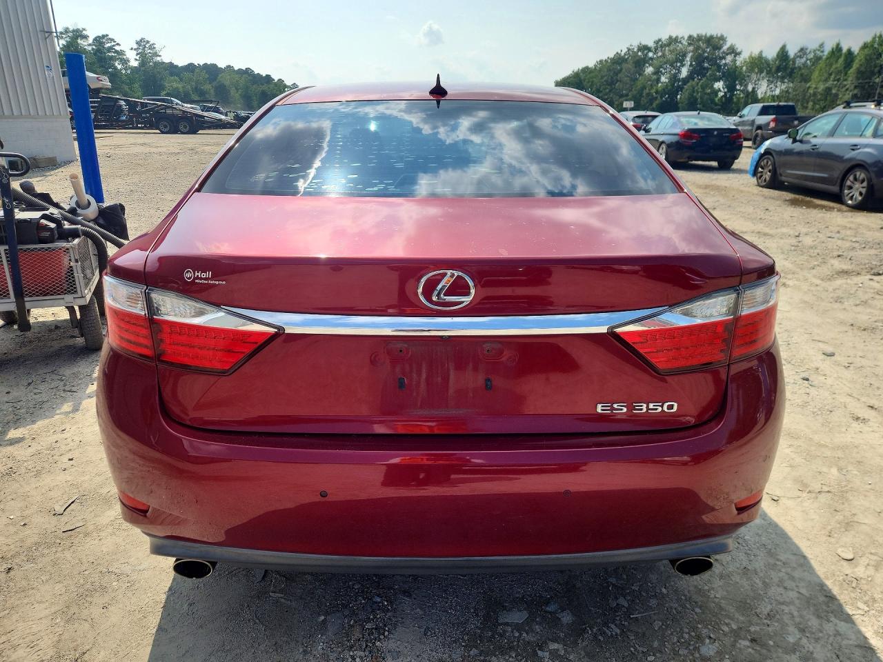 2013 Lexus Es 350 Red vin: JTHBK1GG4D2051490
