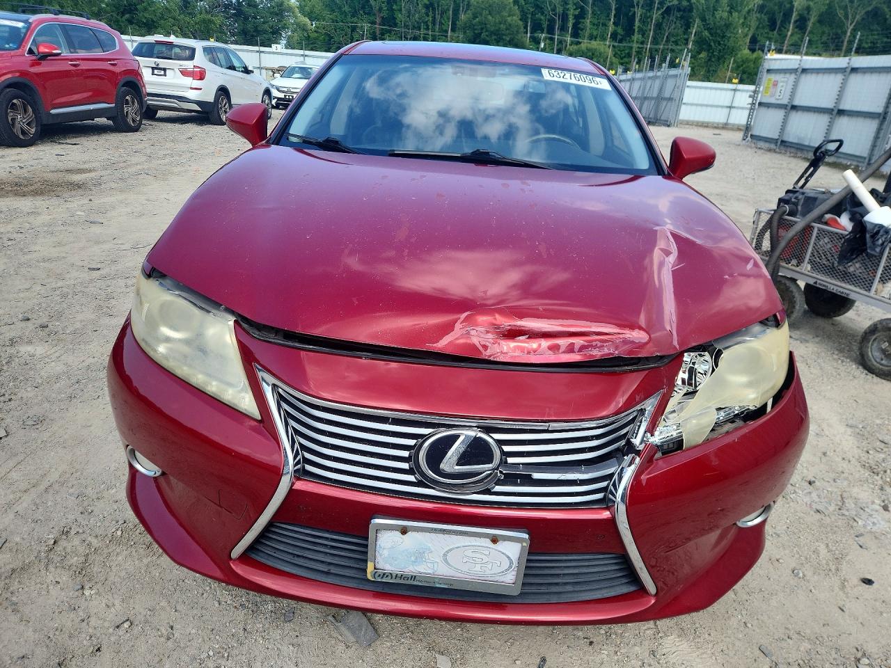 2013 Lexus Es 350 Red vin: JTHBK1GG4D2051490