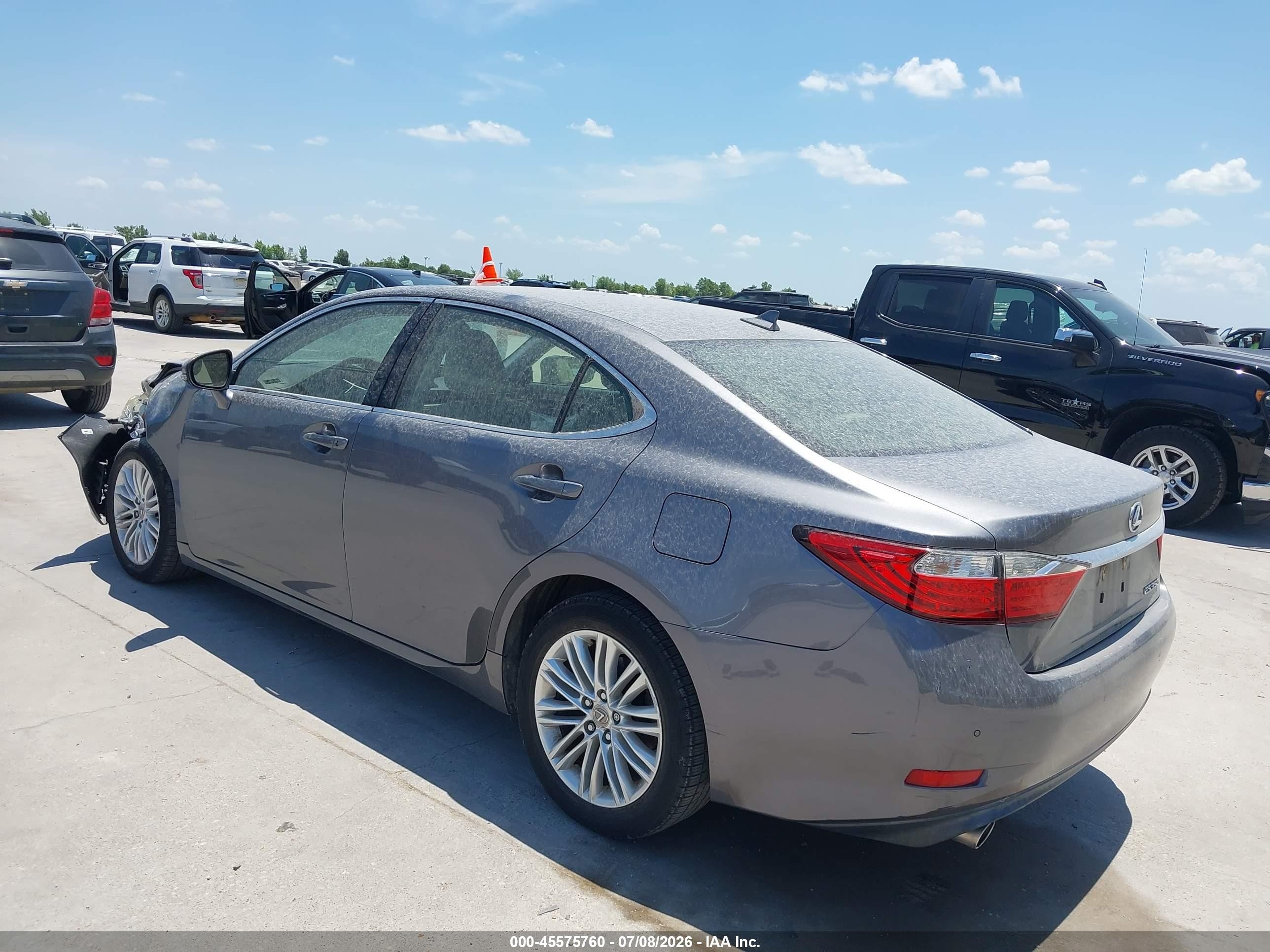 2013 Lexus Es 350   Gray vin: JTHBK1GG4D2052686