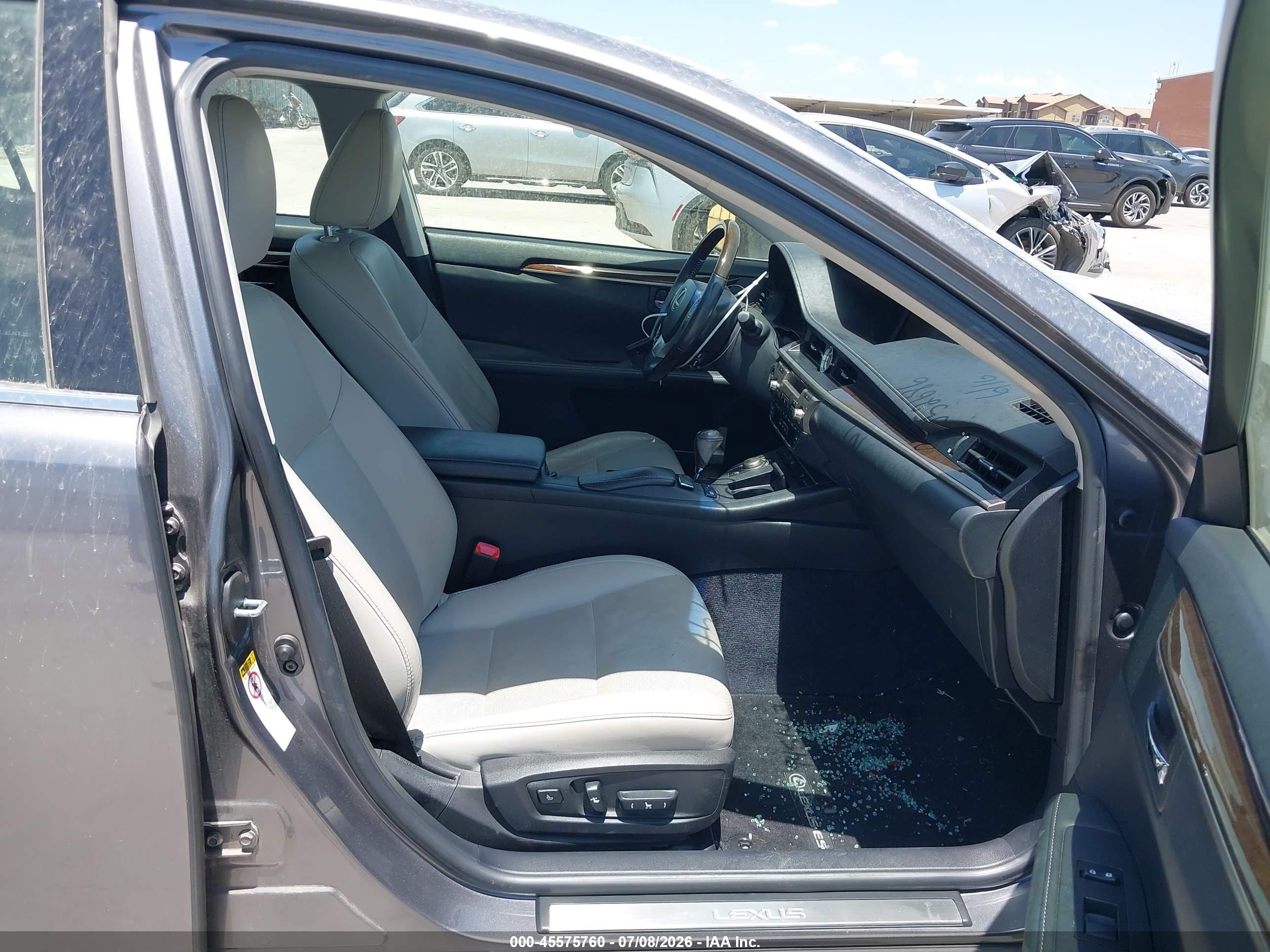 2013 Lexus Es 350   Gray vin: JTHBK1GG4D2052686