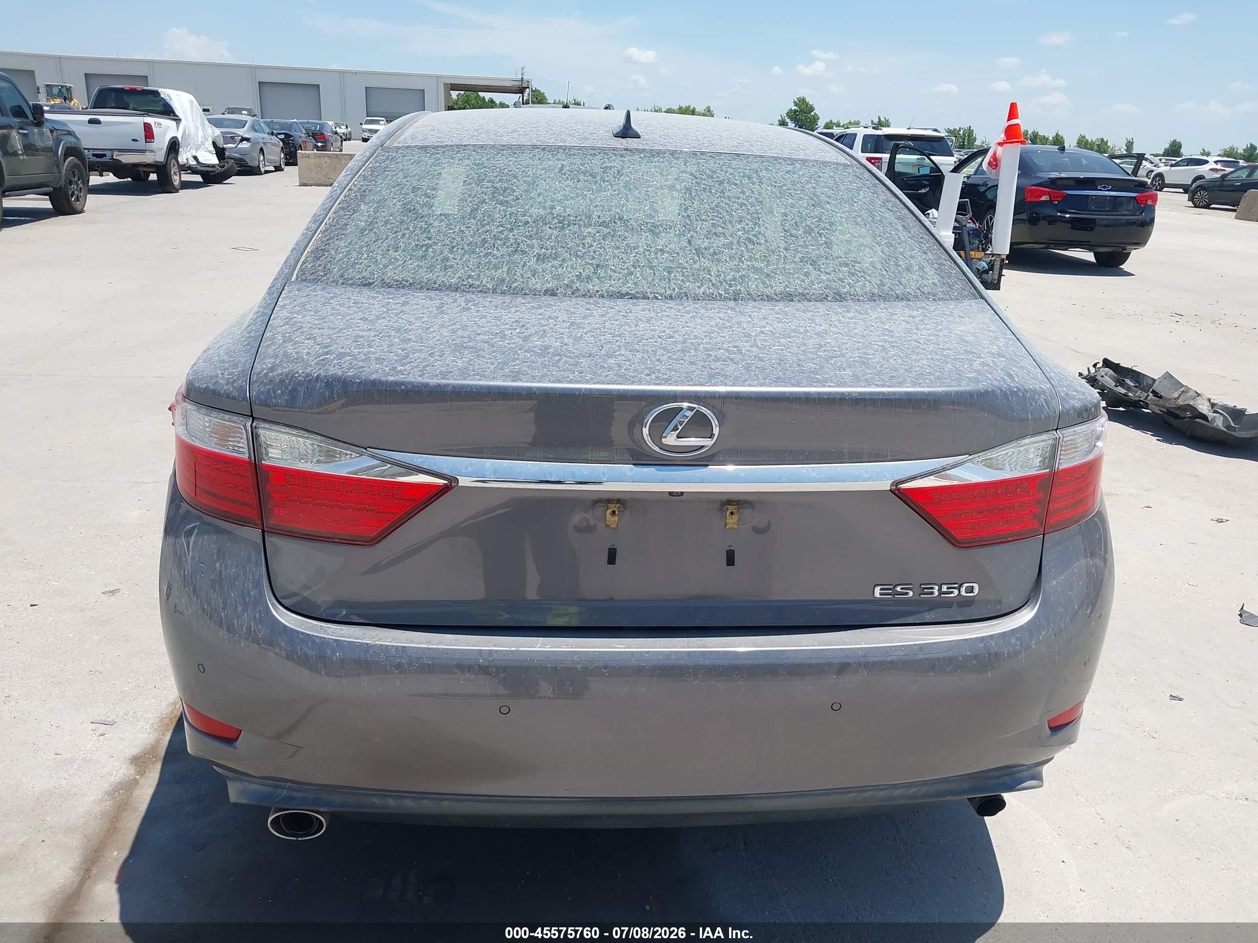 2013 Lexus Es 350   Gray vin: JTHBK1GG4D2052686
