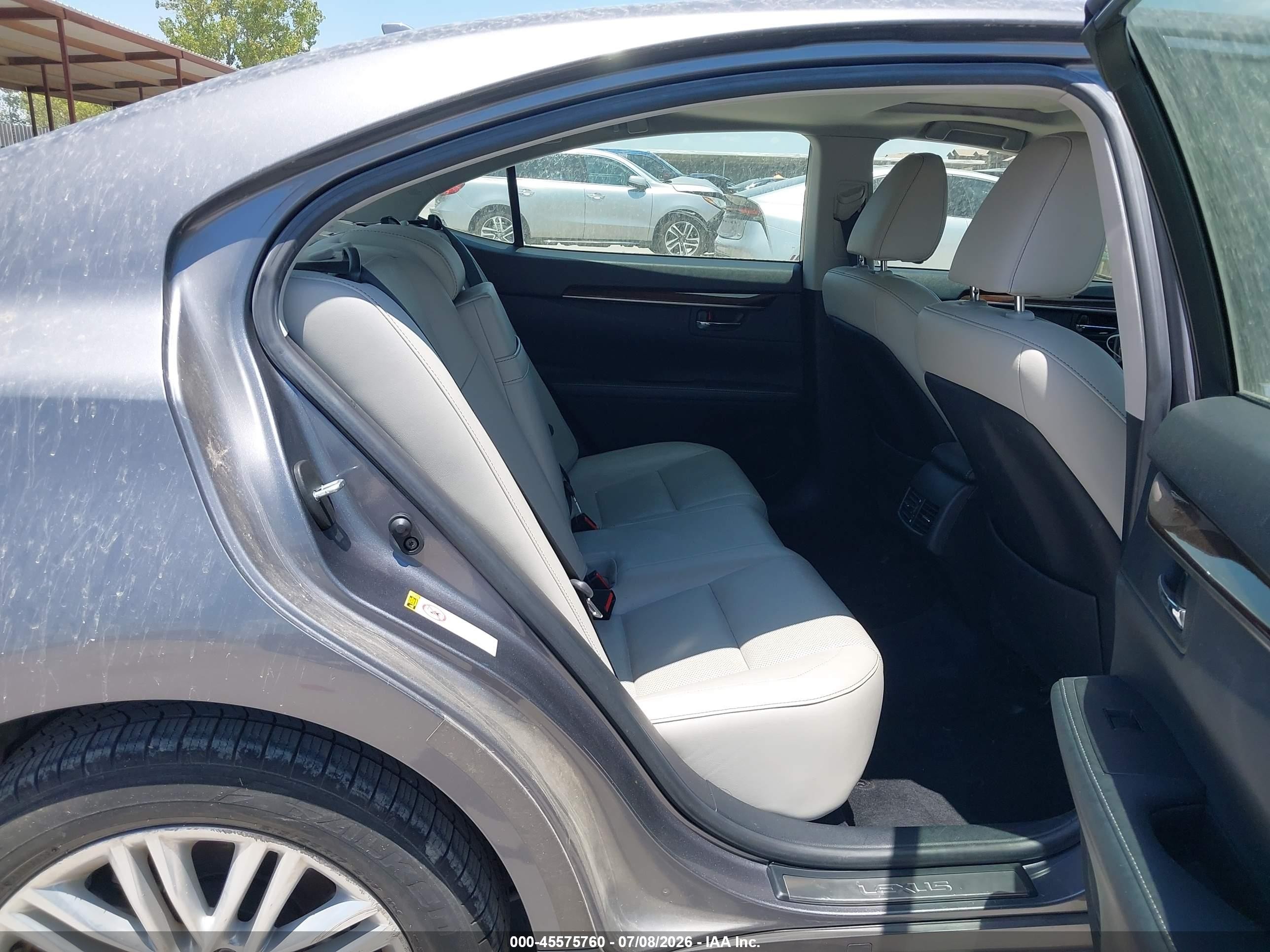 2013 Lexus Es 350   Gray vin: JTHBK1GG4D2052686