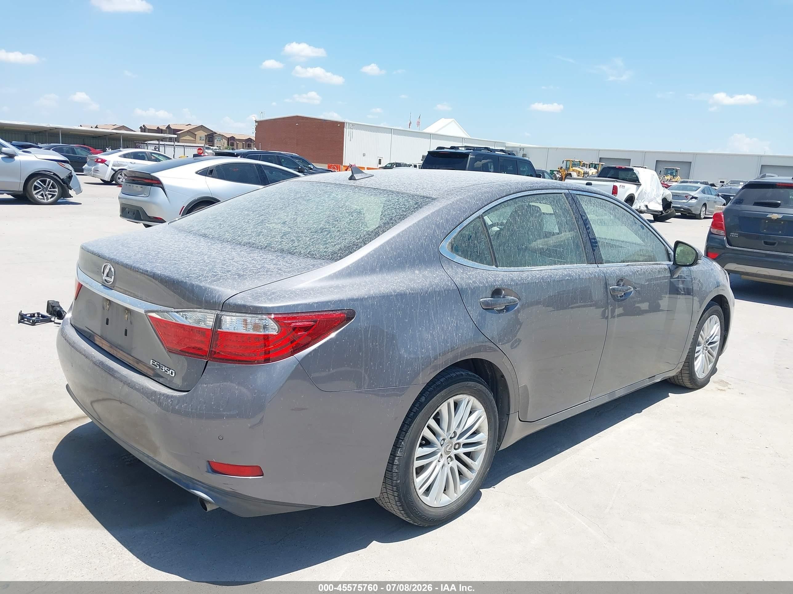 2013 Lexus Es 350   Gray vin: JTHBK1GG4D2052686